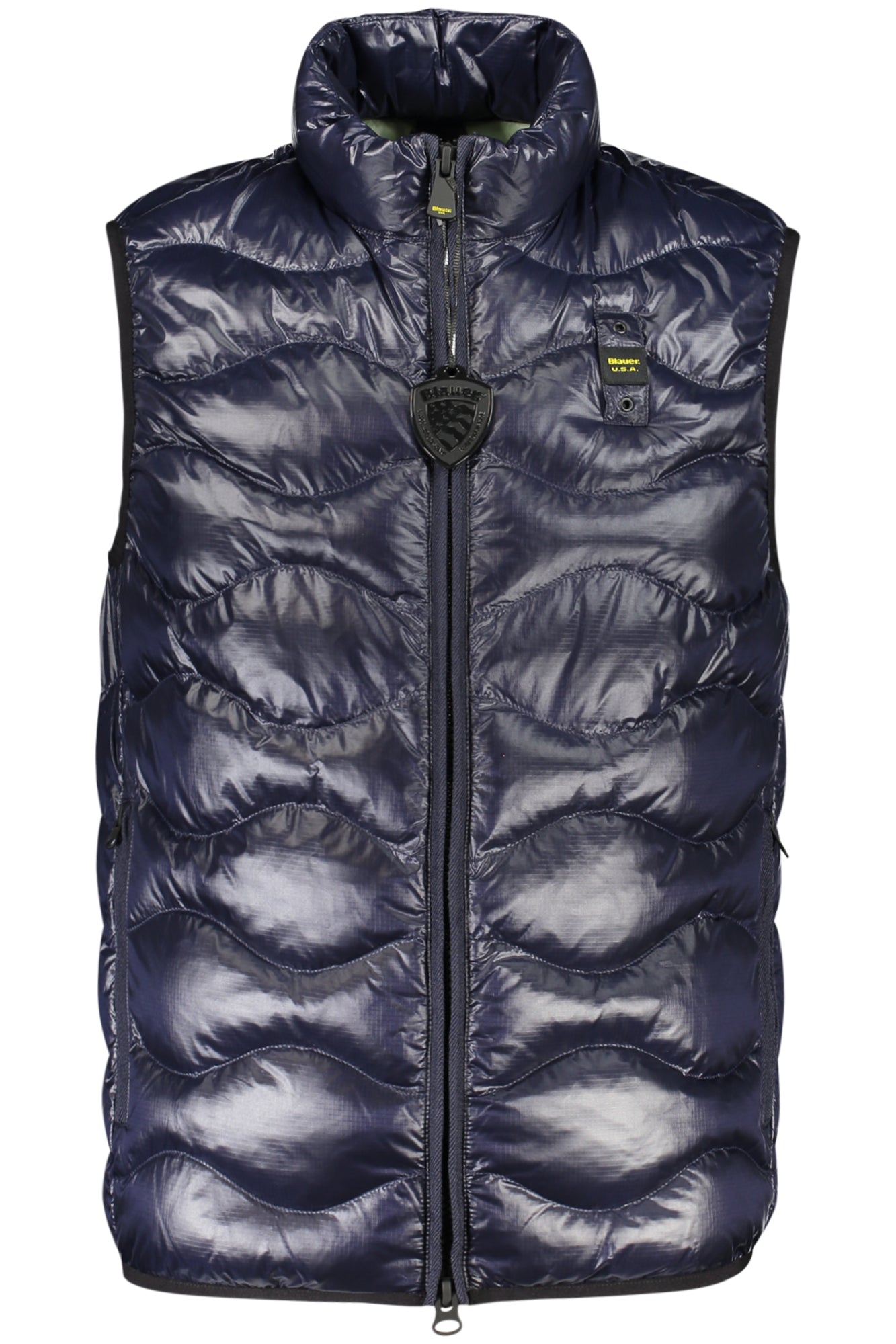 BLAUER APPAREL Sleeveless Jacket Blue - 26SBLUX02184