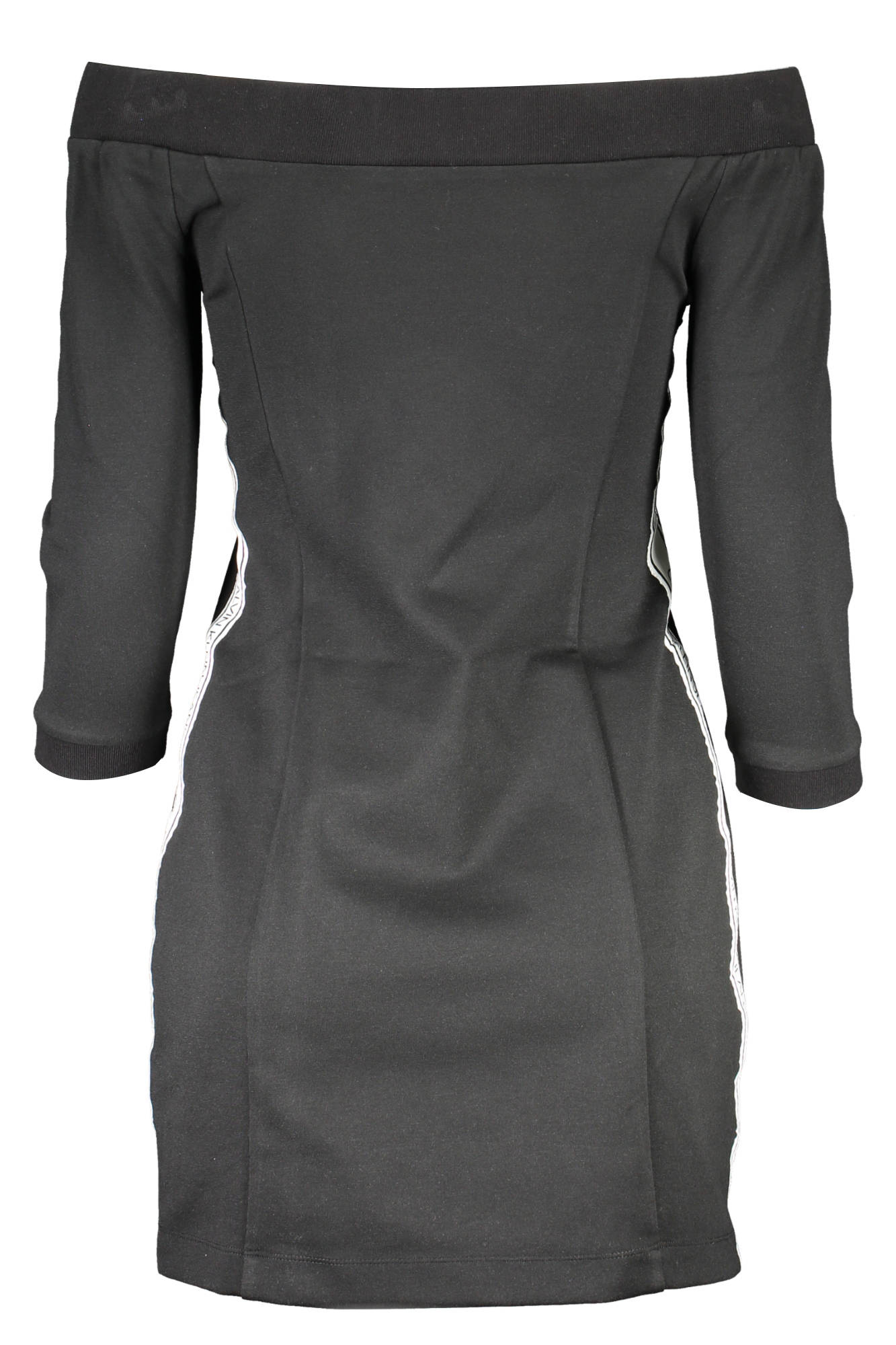 Black woman short dress