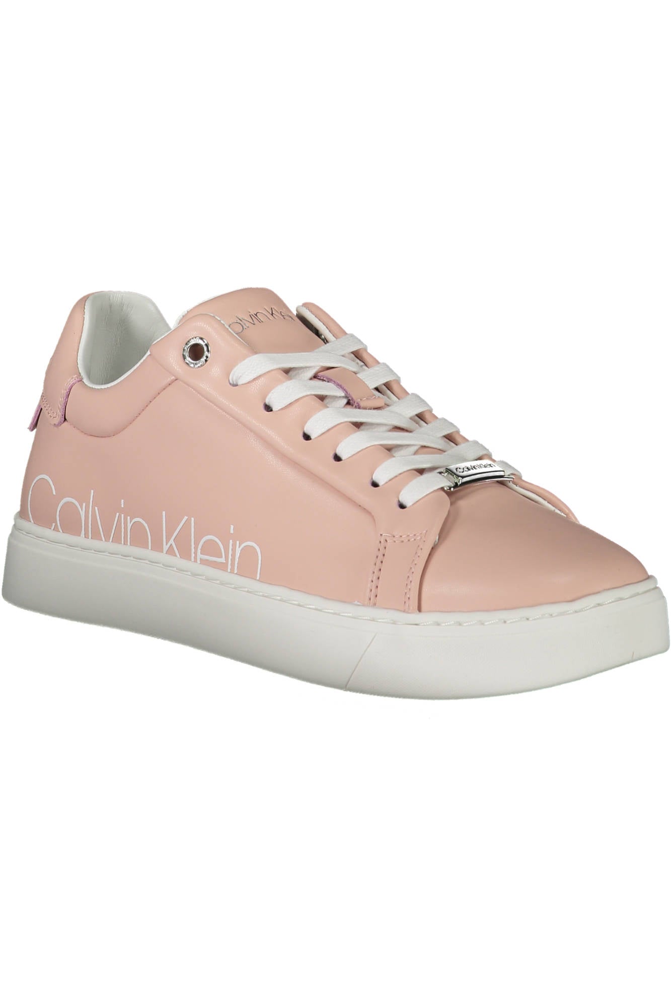 Pink women's sports shoes