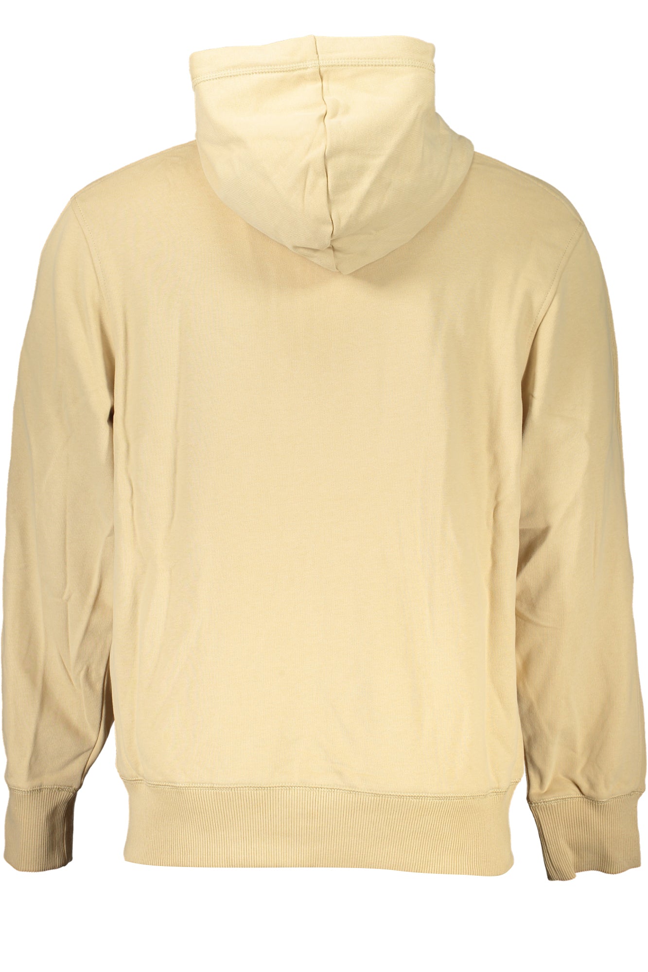 Men's beige zip sweatshirt