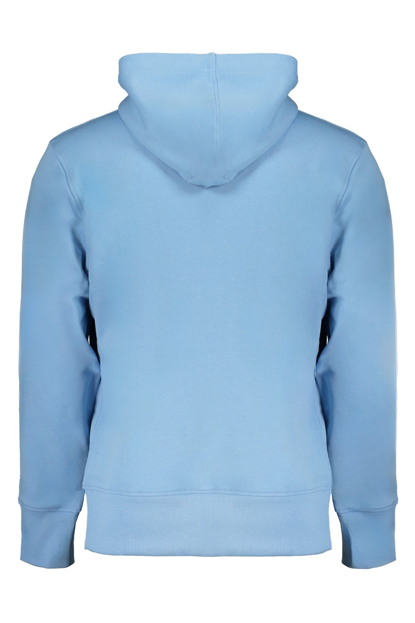 Men's blue zipless sweatshirt