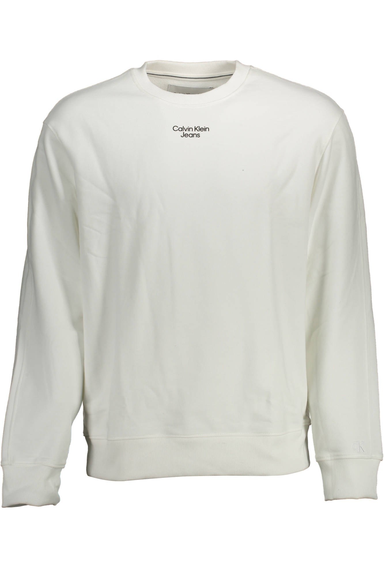 CALVIN KLEIN CALVIN KLEIN SWEATSHIRT WITHOUT ZIP MAN BLACK - White