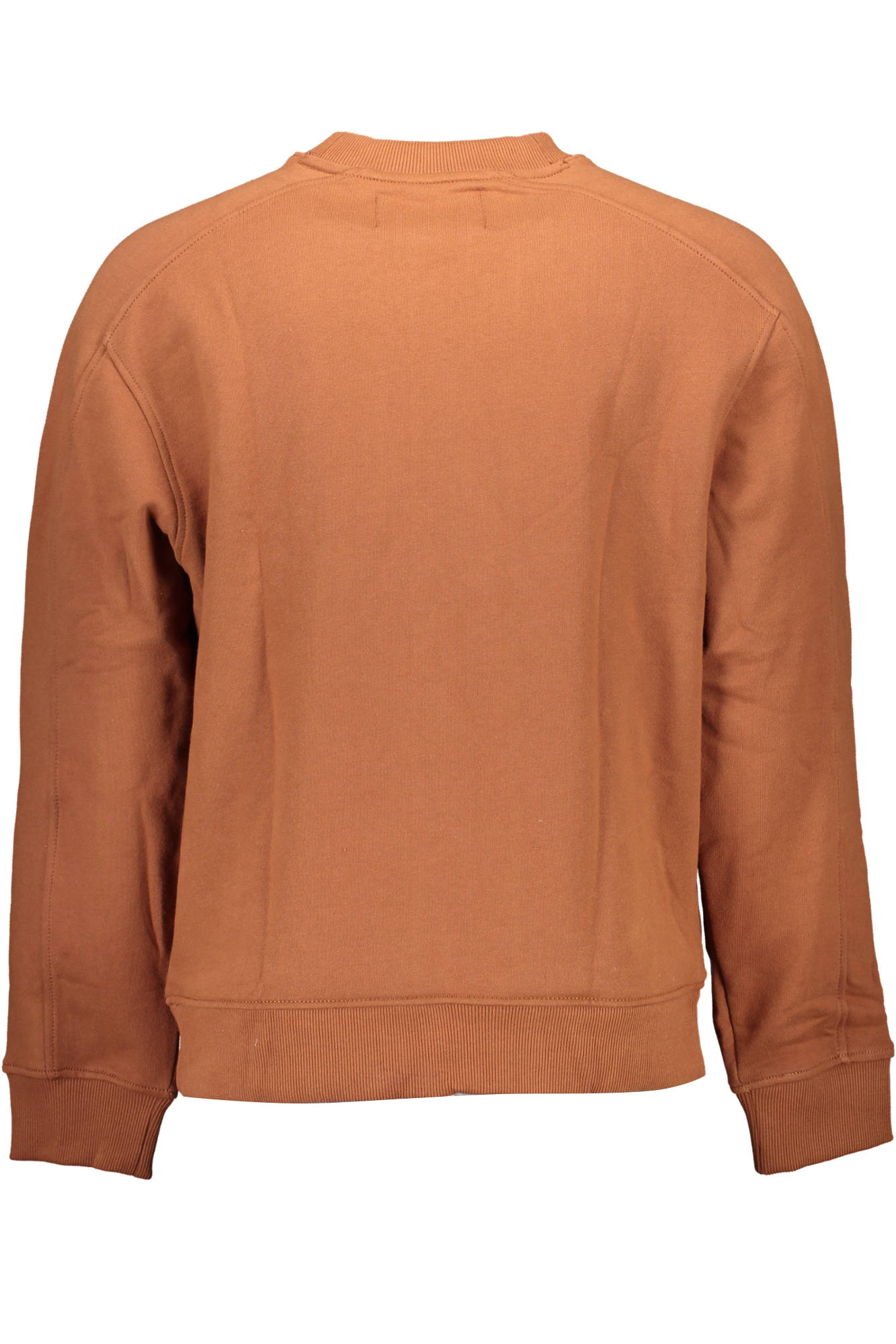 Sweatshirt without zip man brown
