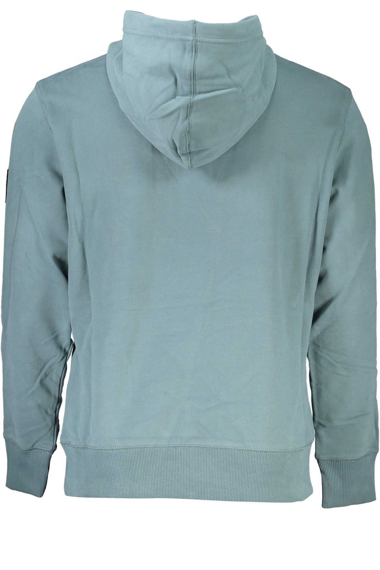 Men's green zipless sweatshirt