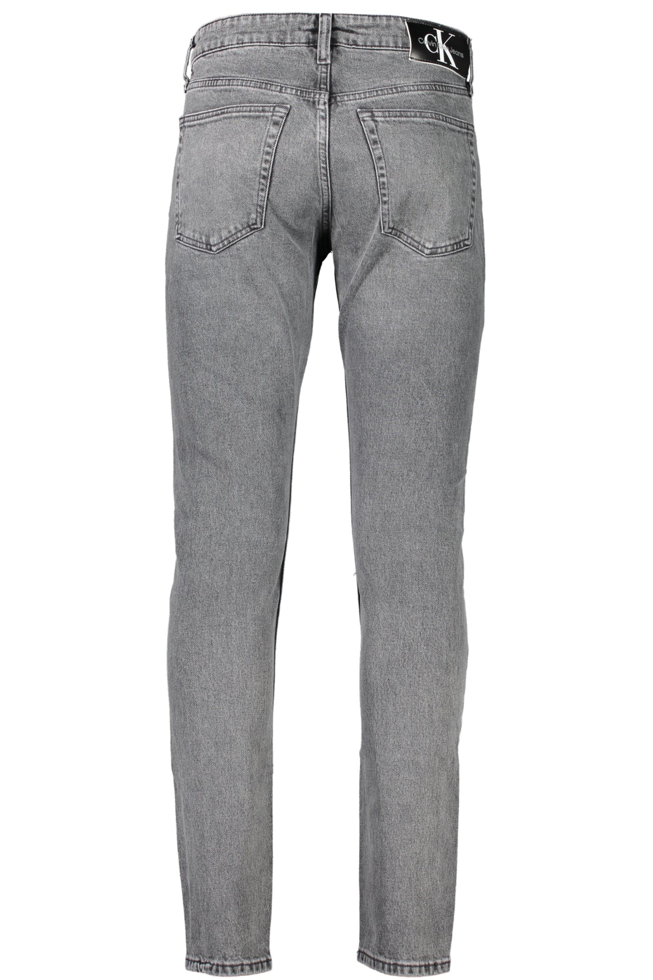 Men's gray denim jeans