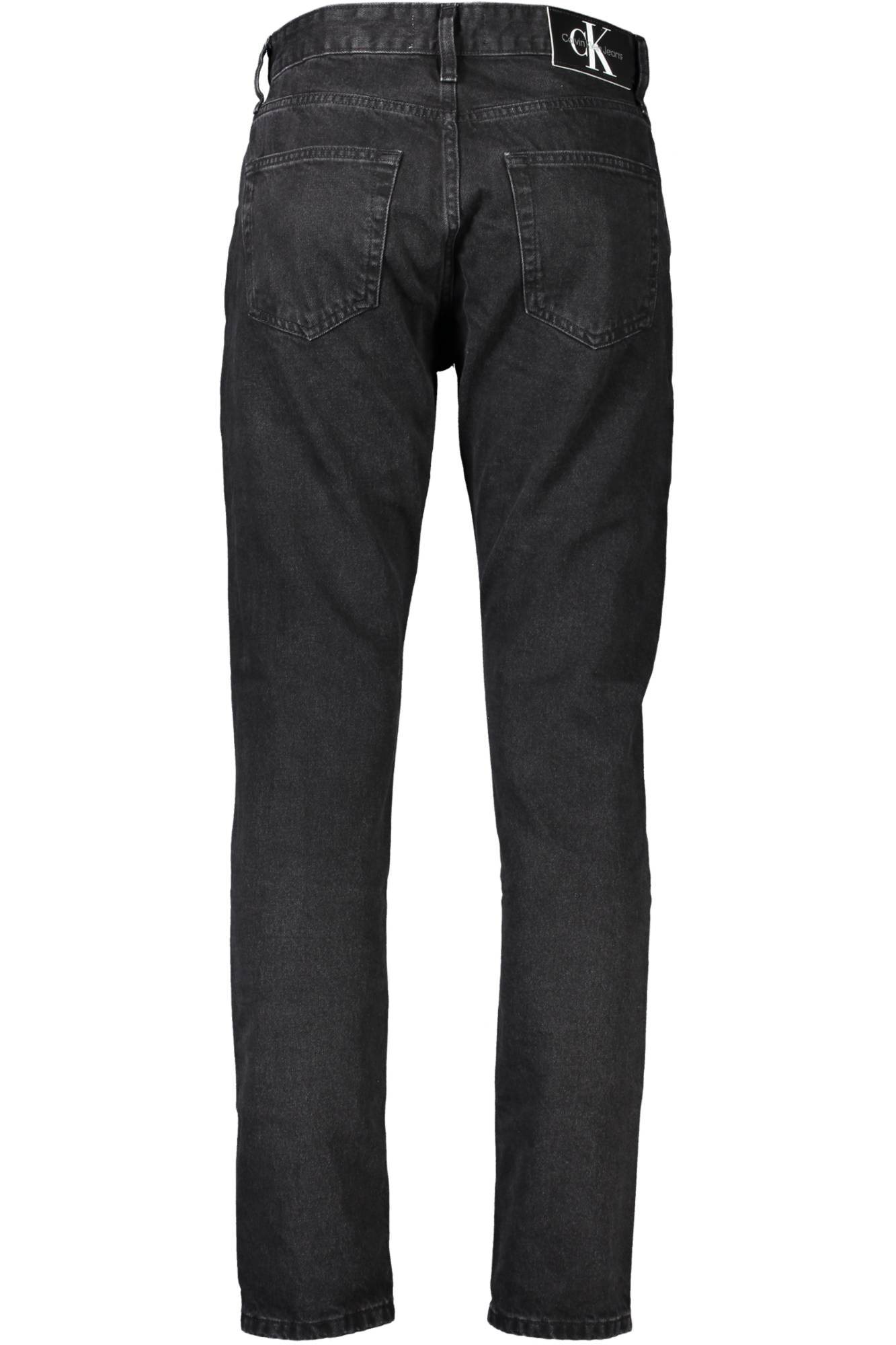 Men's black denim jeans