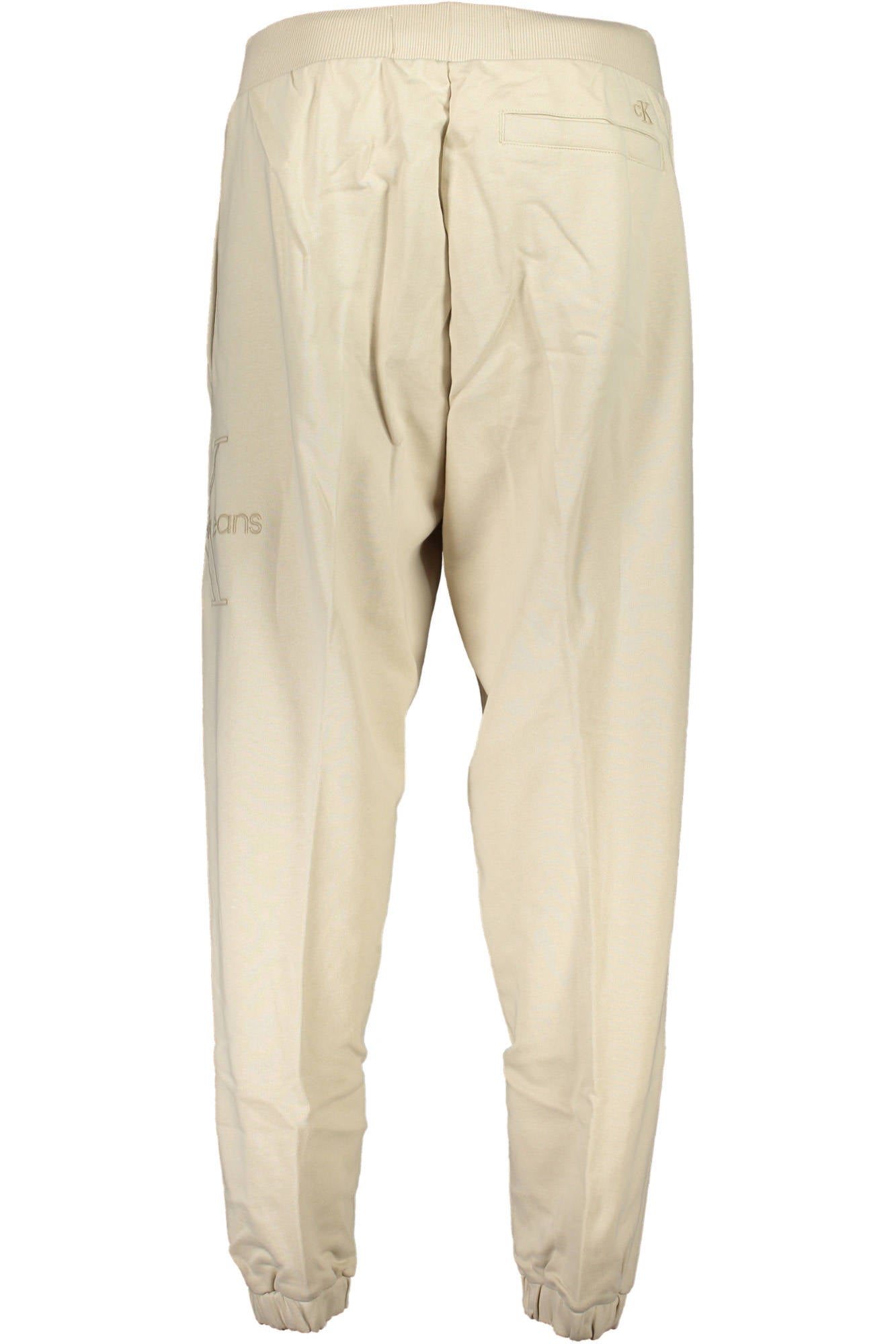 Beige man trousers