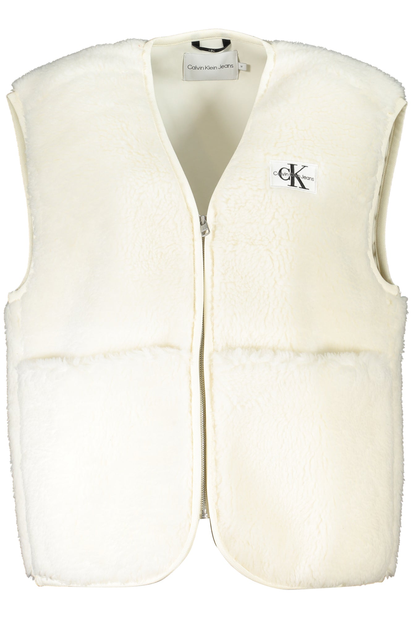 CALVIN KLEIN Sleeveless Jacket White - J20J222243