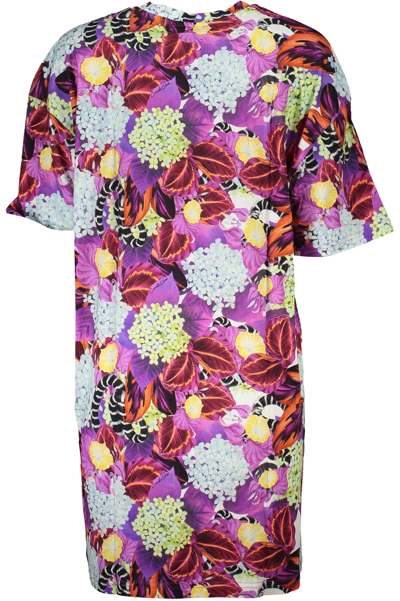 Women's short dress purple