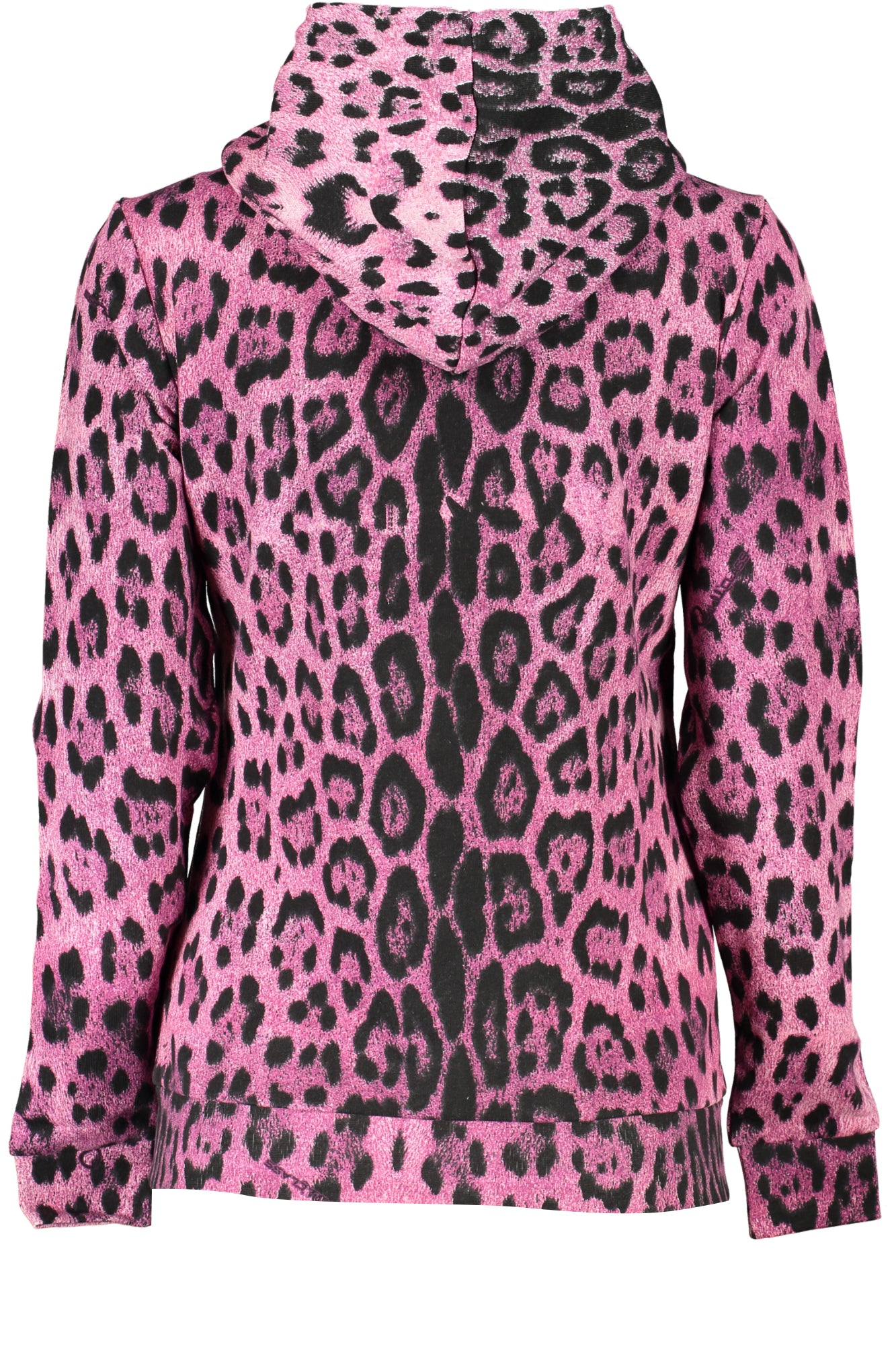 Women's pink zip sweatshirt
