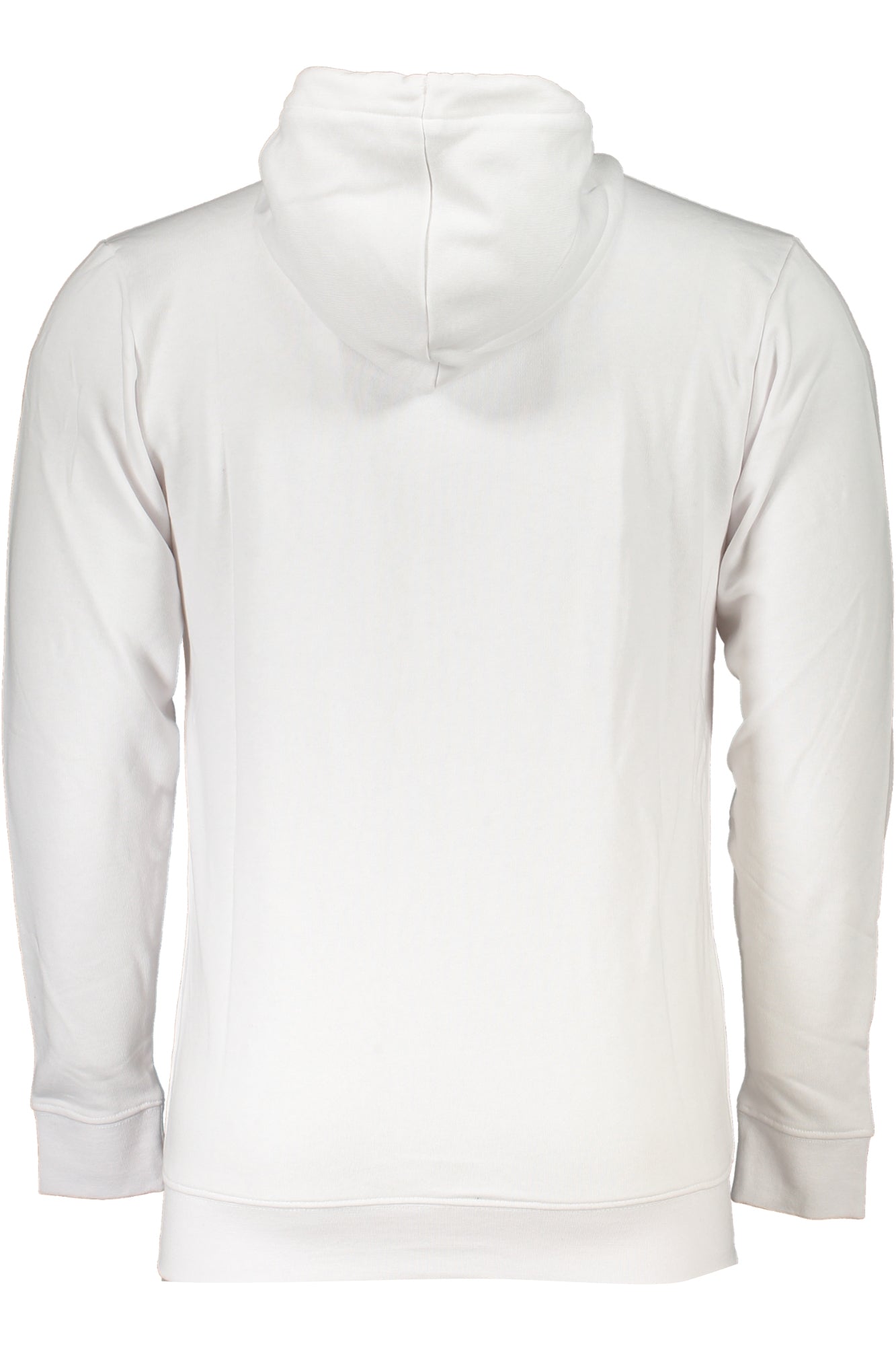 Men's white zip sweatshirt