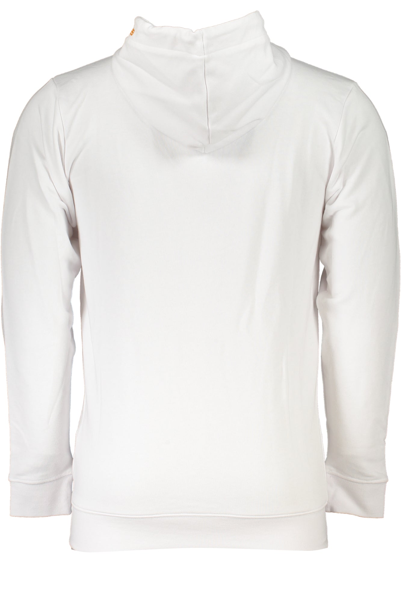 Men's white zip sweatshirt
