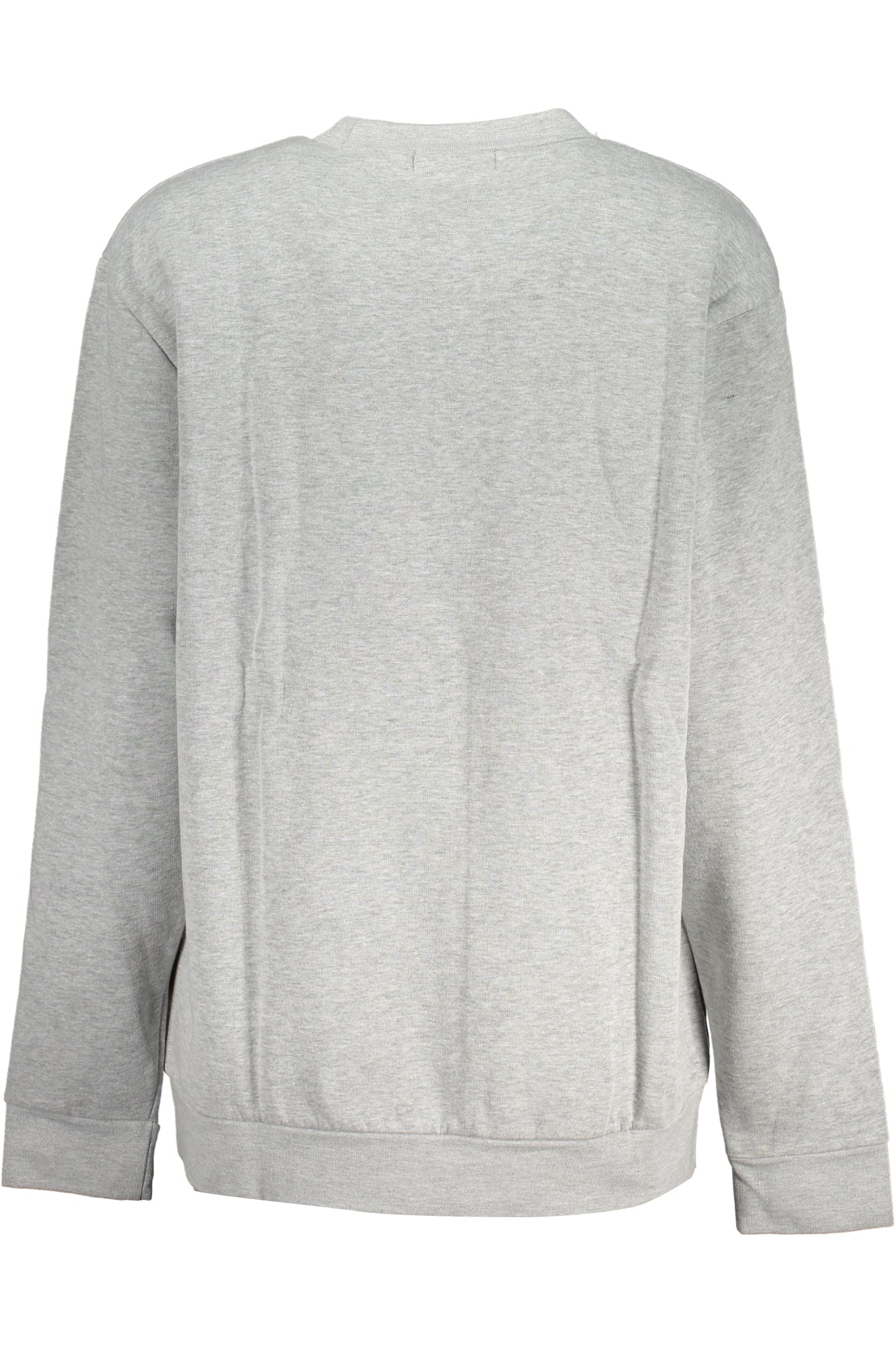 Women's gray zipless sweatshirt