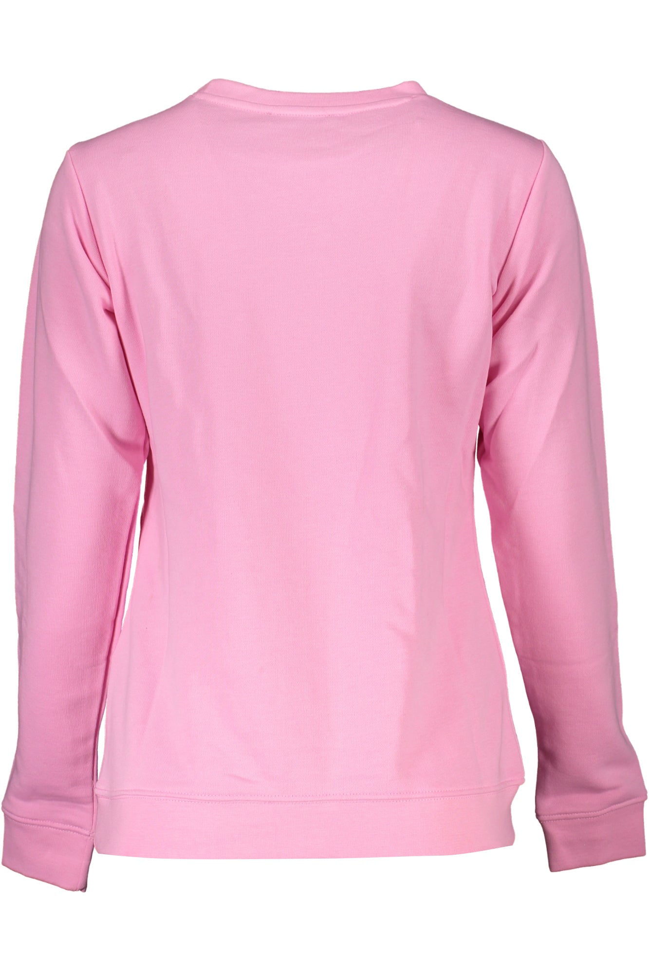 Women's pink sweatshirt without zip