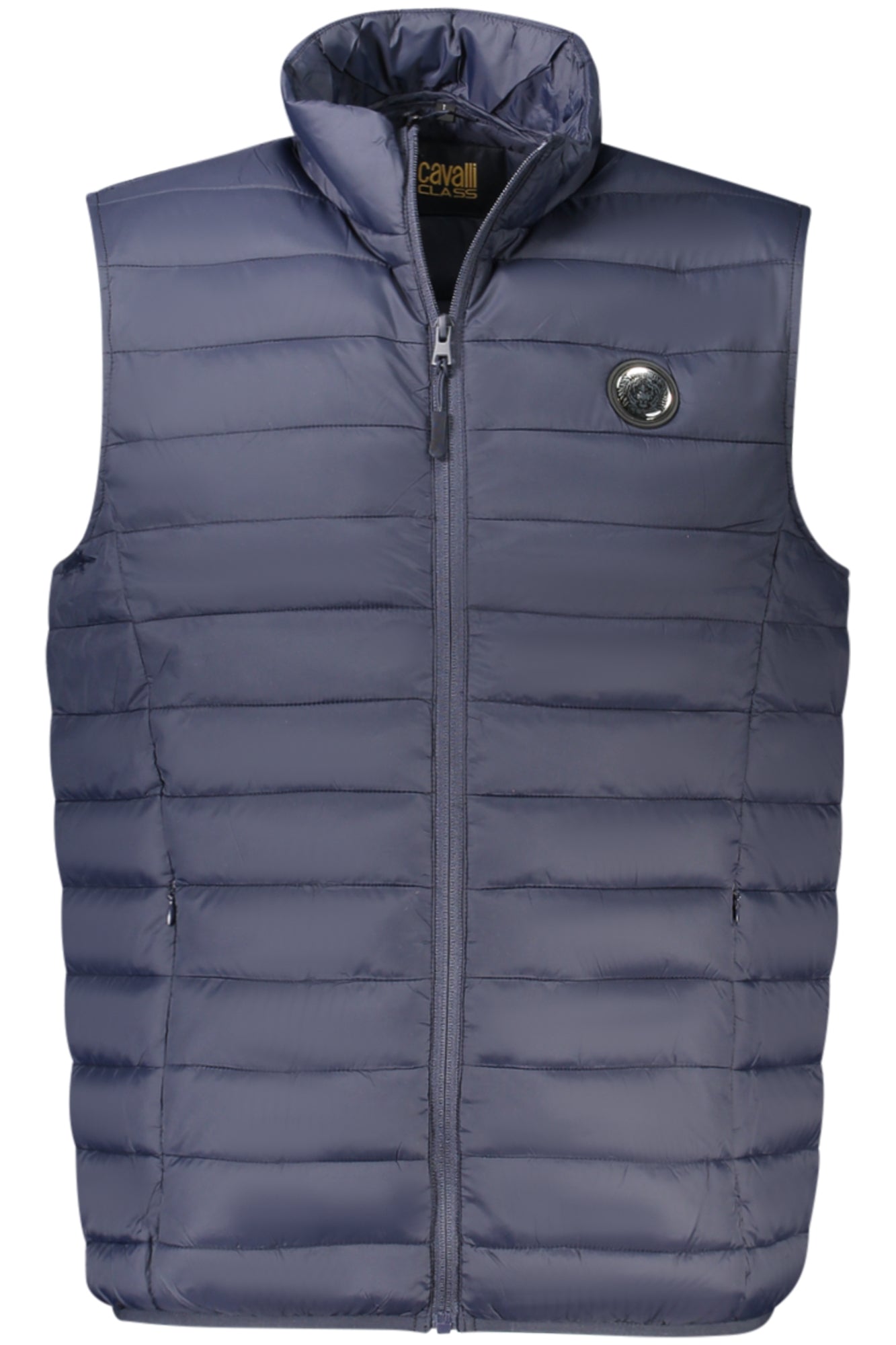 CAVALLI CLASS Sleeveless Jacket Blue - TXT40USB049