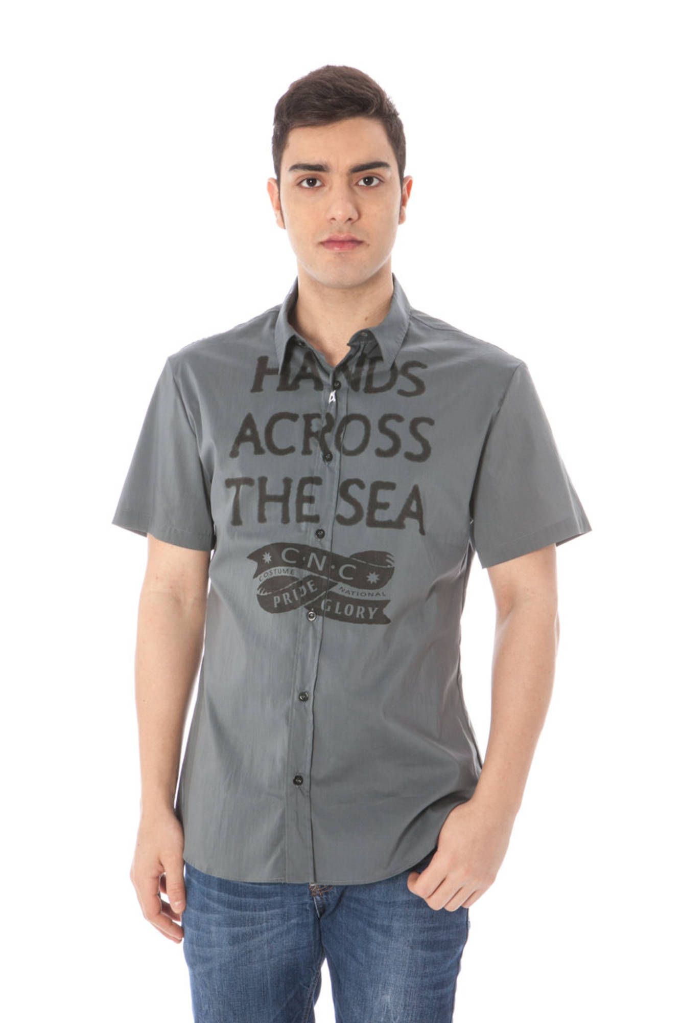 COSTUME NATIONAL Shirts Grigio - 09-XN2613-49662