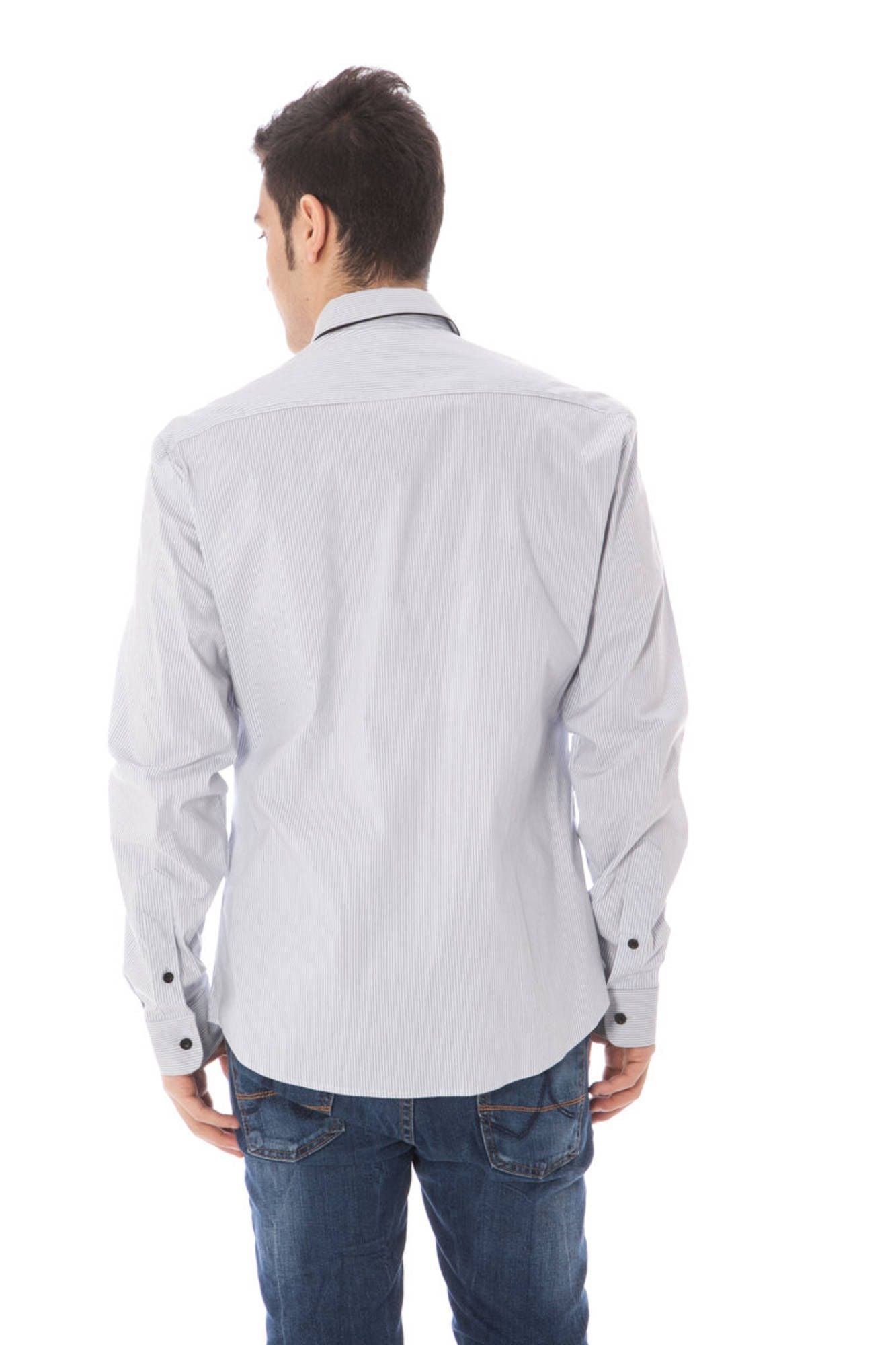 Men's long sleeve shirt light blue
