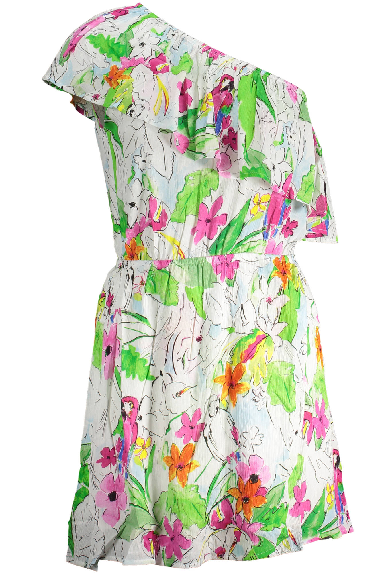 DESIGUAL DESIGUAL SHORT DRESS WOMEN WHITE - Bianco