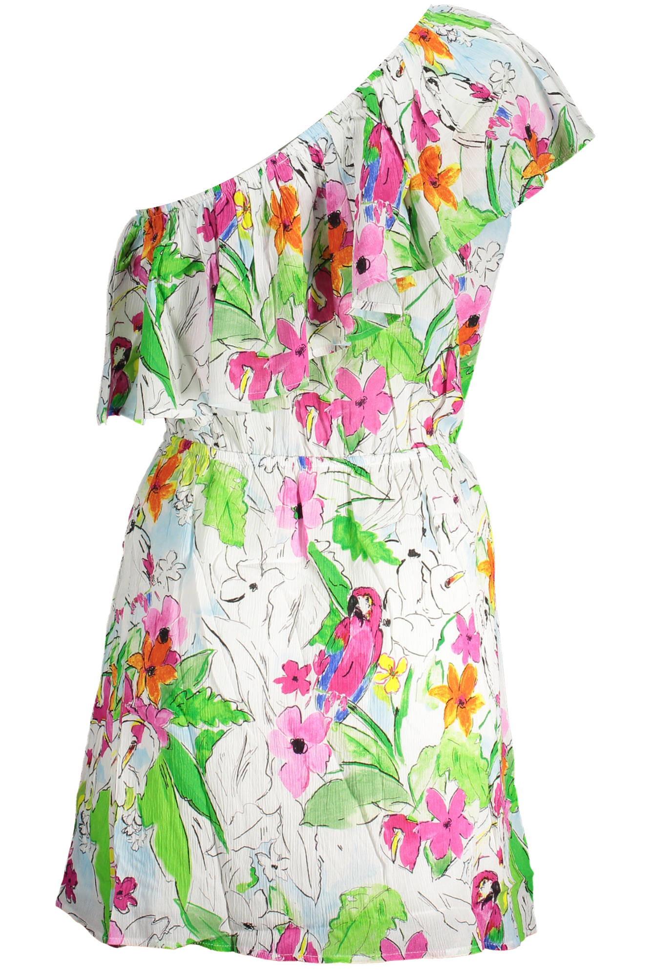 DESIGUAL DESIGUAL SHORT DRESS WOMEN WHITE - Bianco