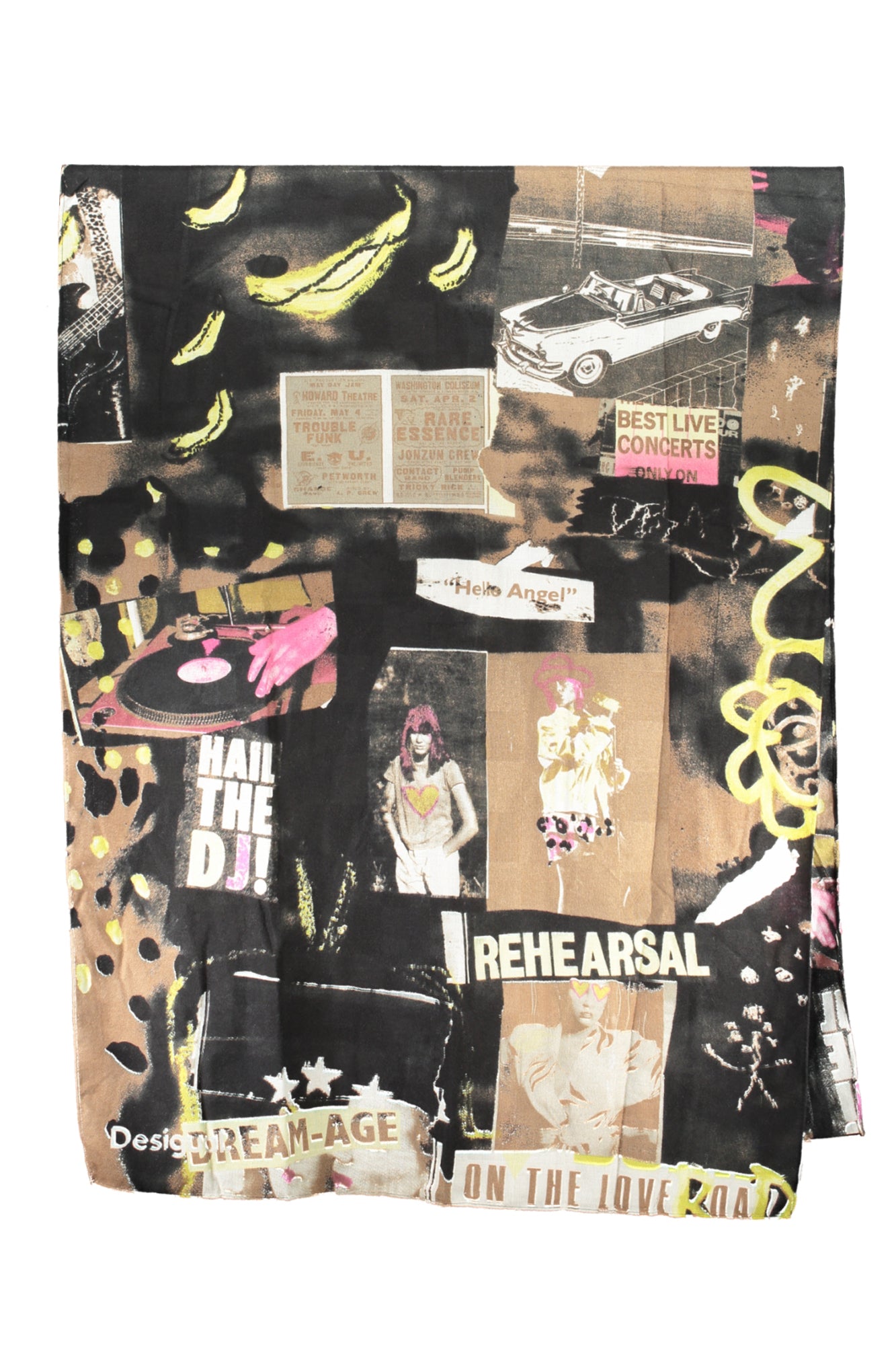 Black women's scarf