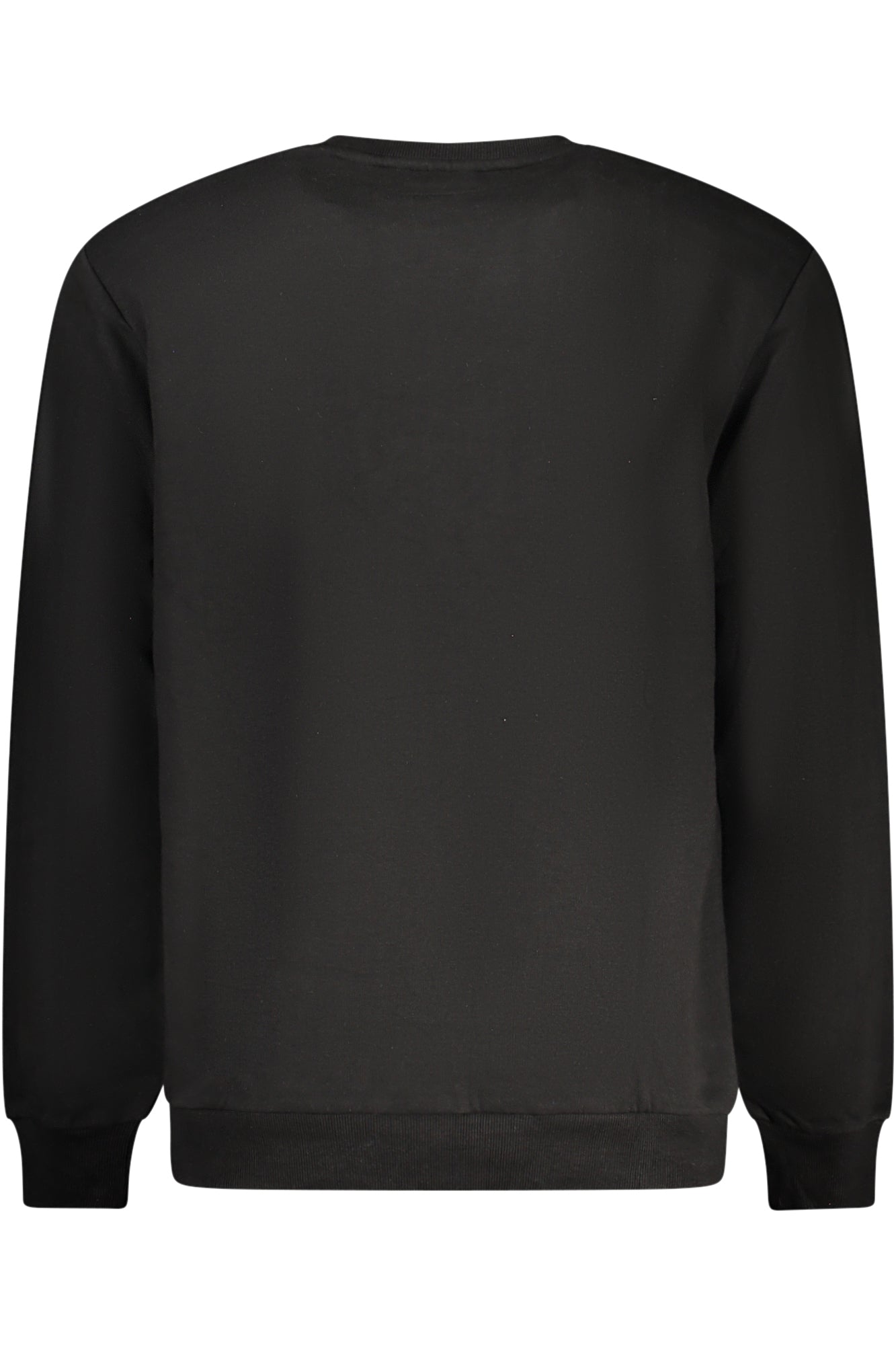 Black men's zip-free sweatshirt