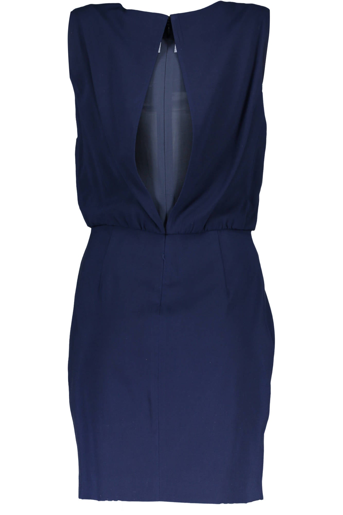 Short dress woman blue