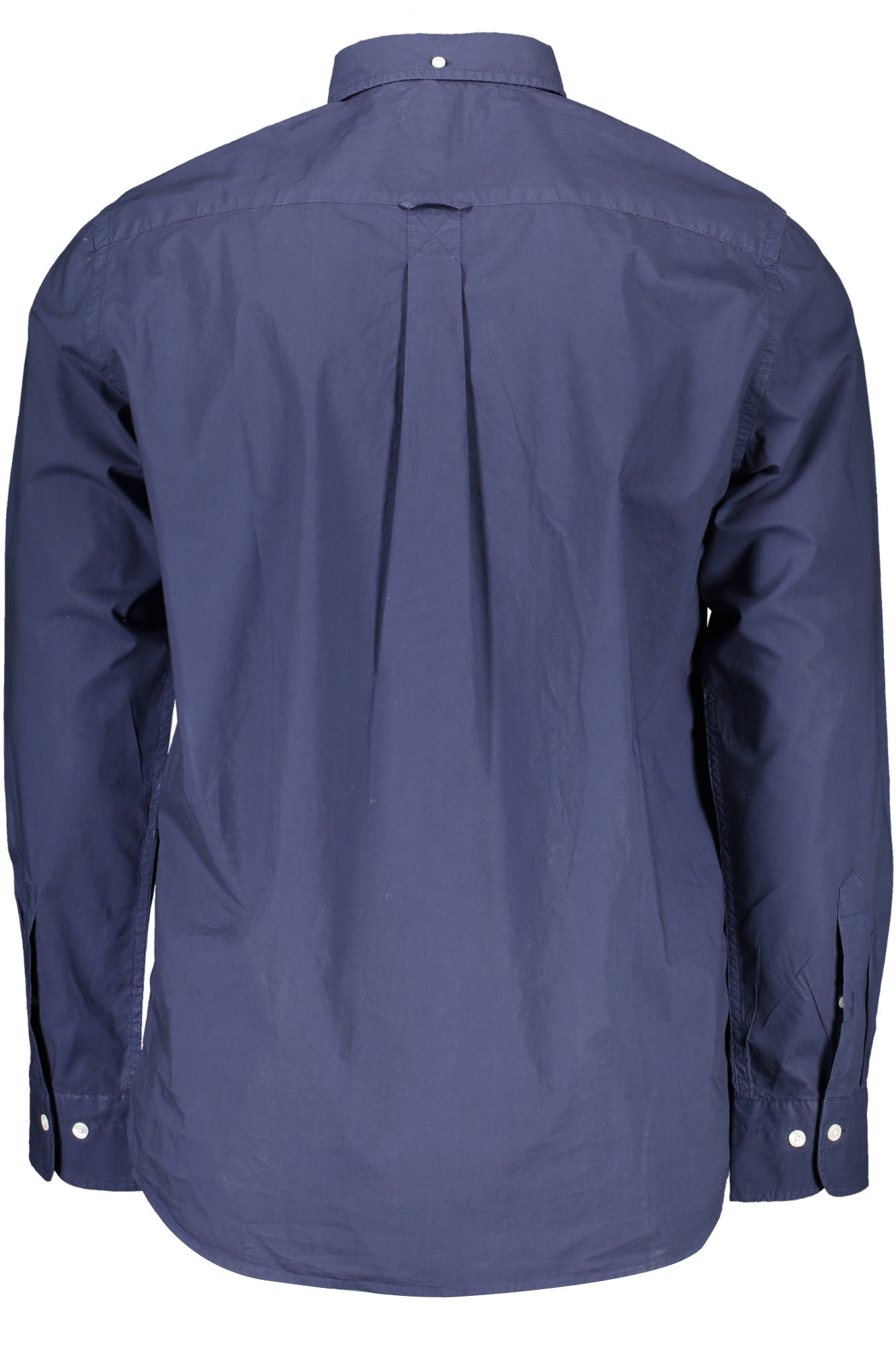 Men's blue long sleeve shirt