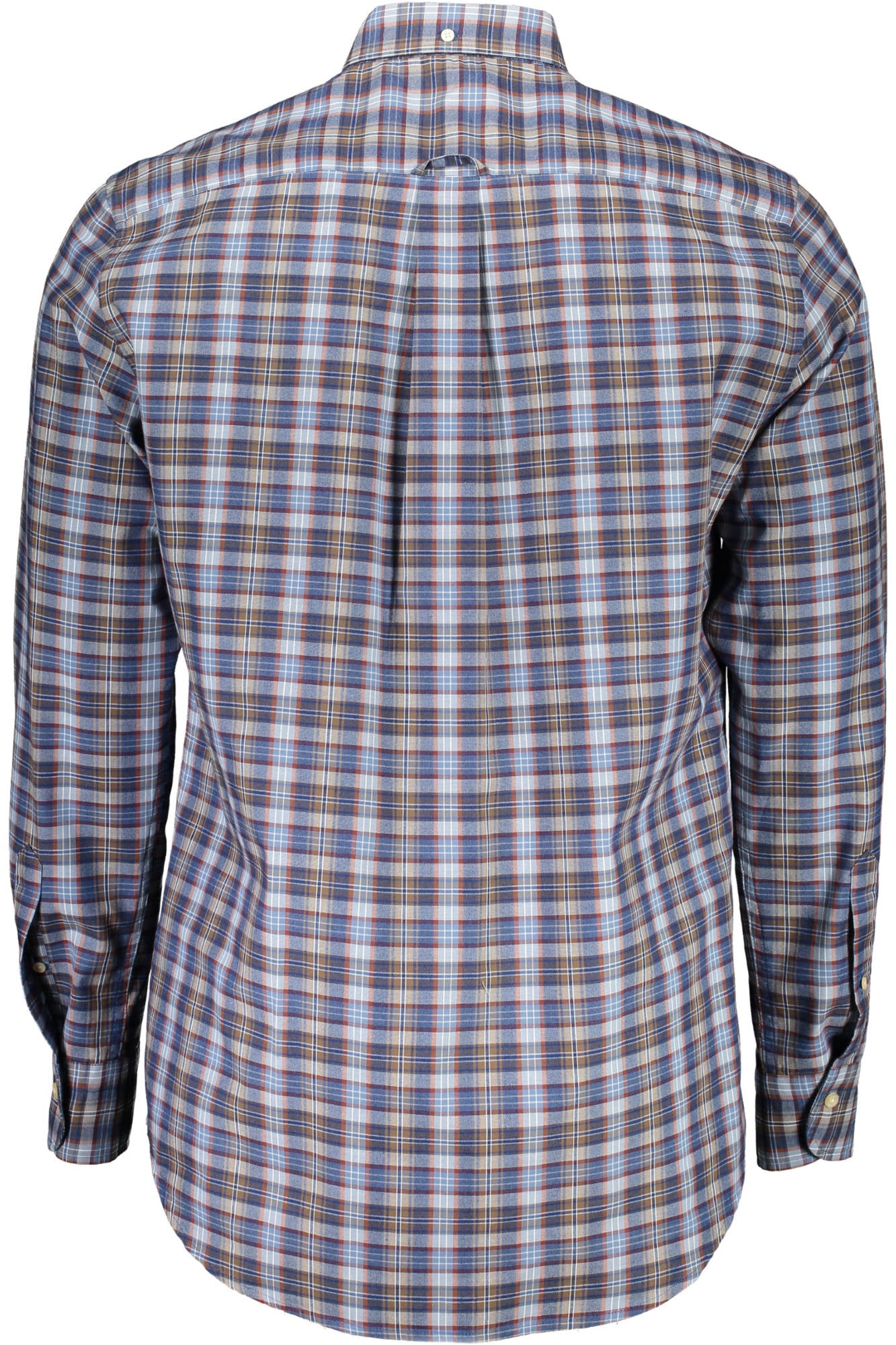 Men's blue long sleeve shirt