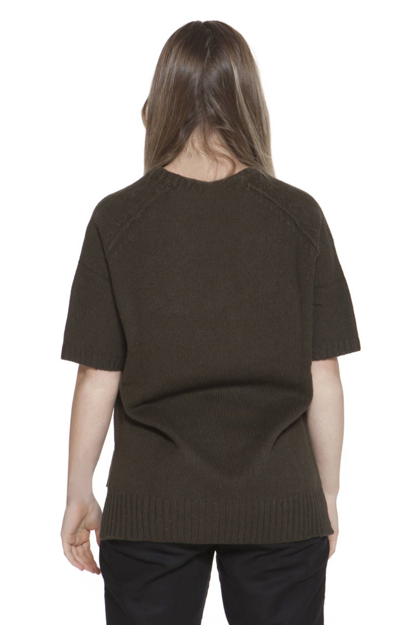 Women's green sweater
