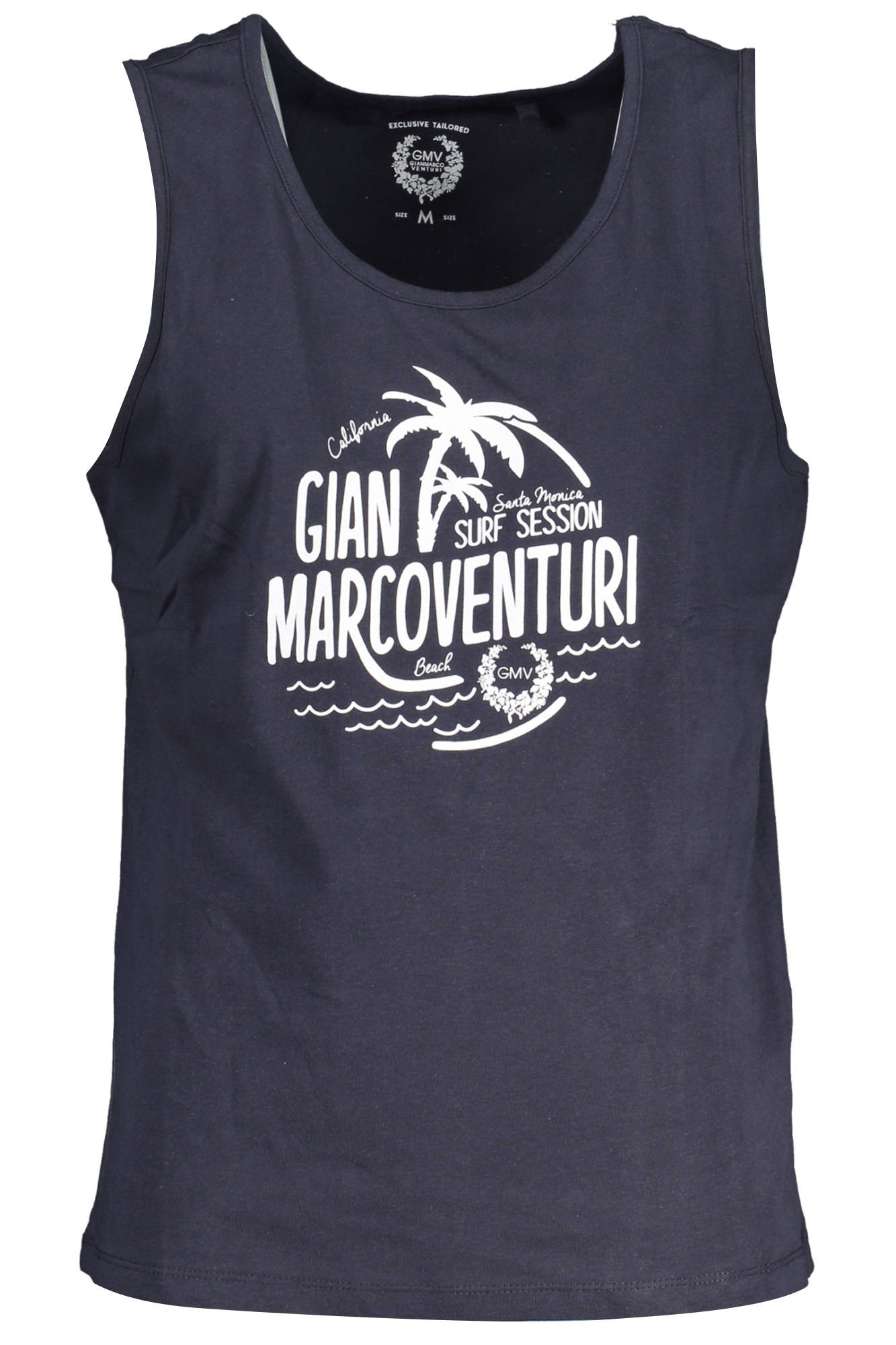GIAN MARCO VENTURI Tank Tops Blue - AU000791ROLANDO