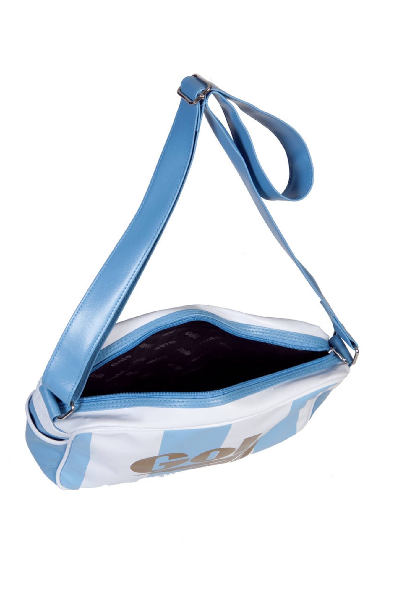 Throat shoulder woman light blue