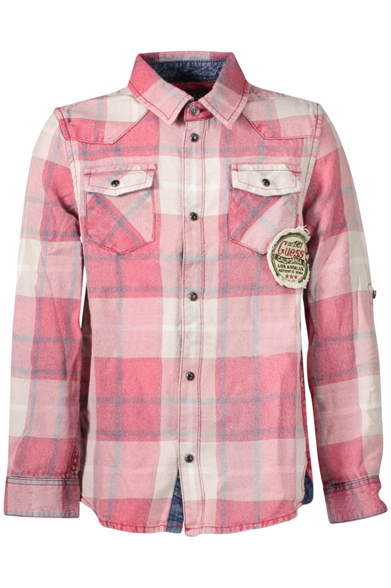 GUESS JEANS Shirts Red - L4YH03WGA80