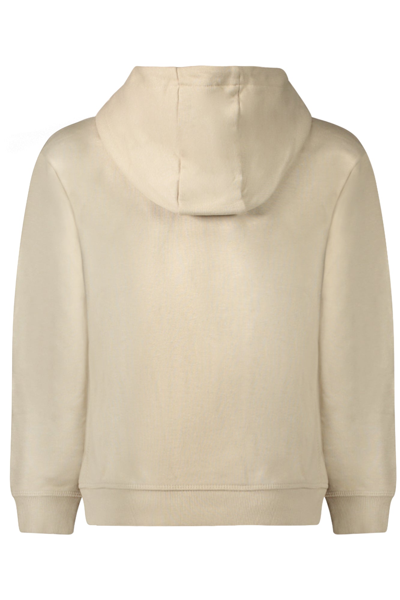 Felpa senza zip bambino beige