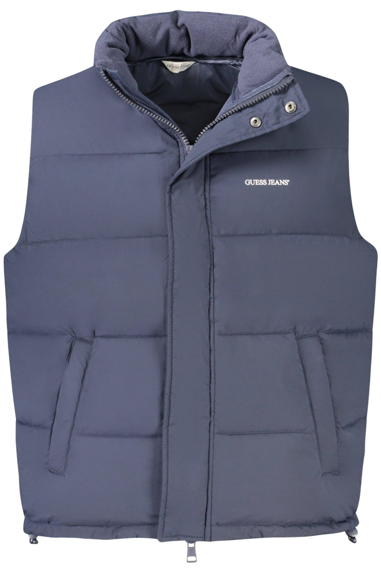 GUESS JEANS Sleeveless Jacket Blue - M4BN47WGII2