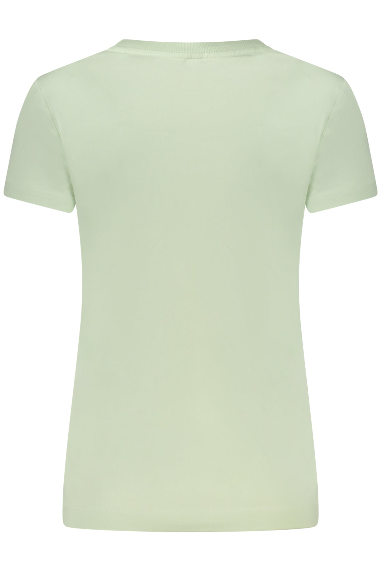 Green women's short sleeve t-shirt