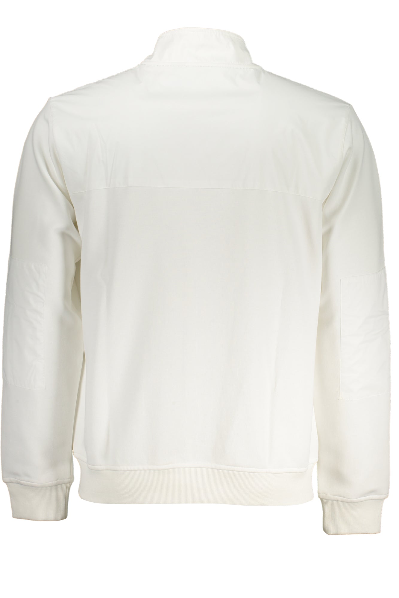 Men's white zip sweatshirt