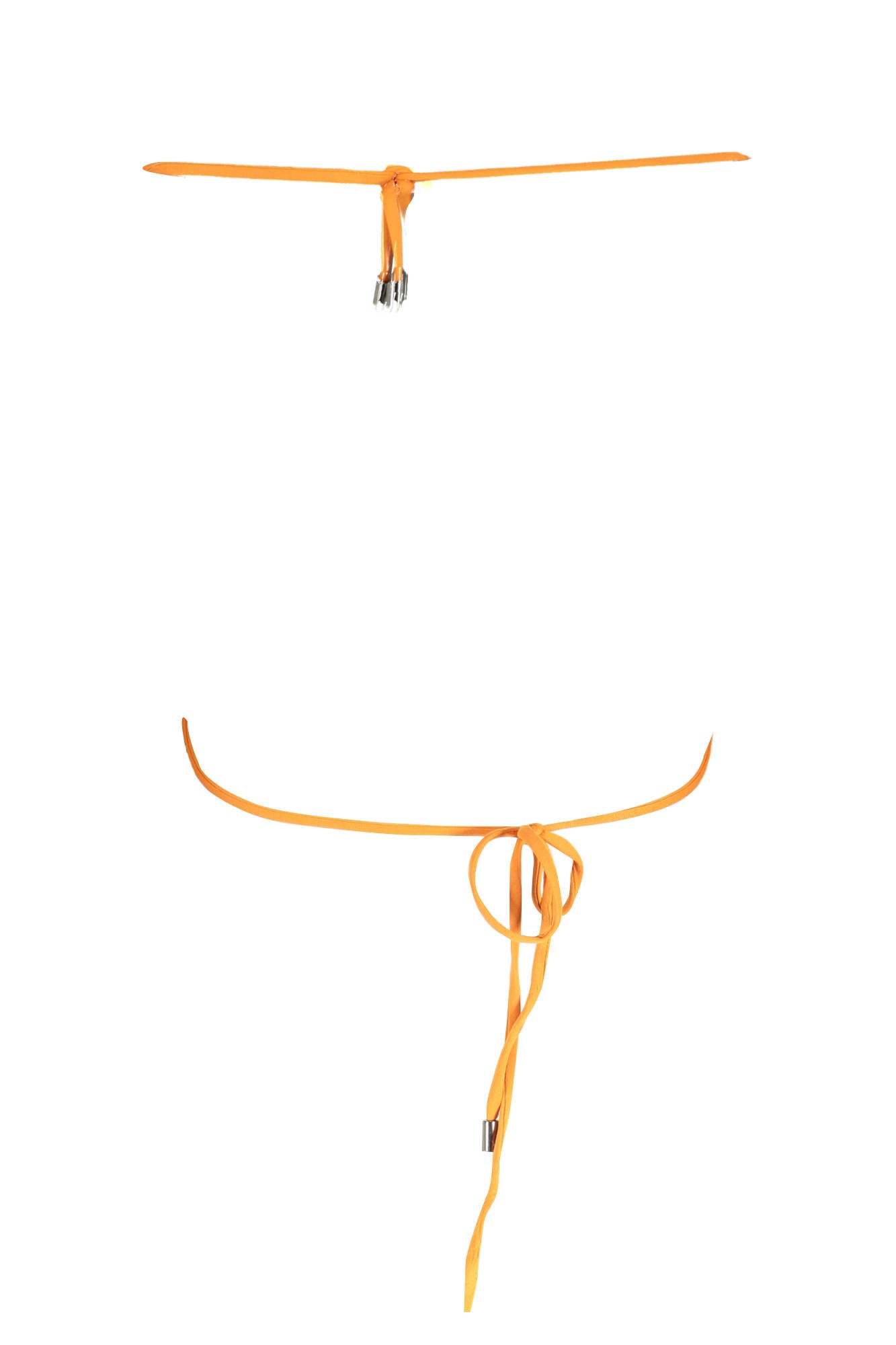 Top women's costume orange