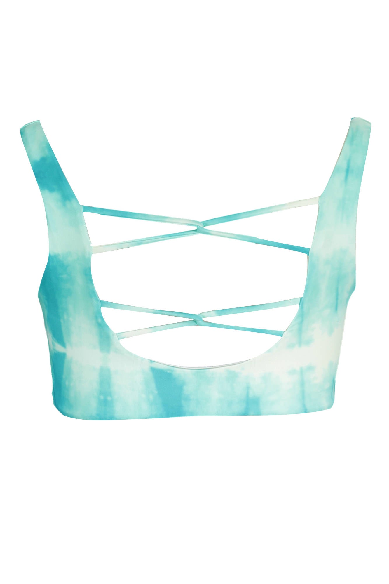 Top women's swimsuit blue