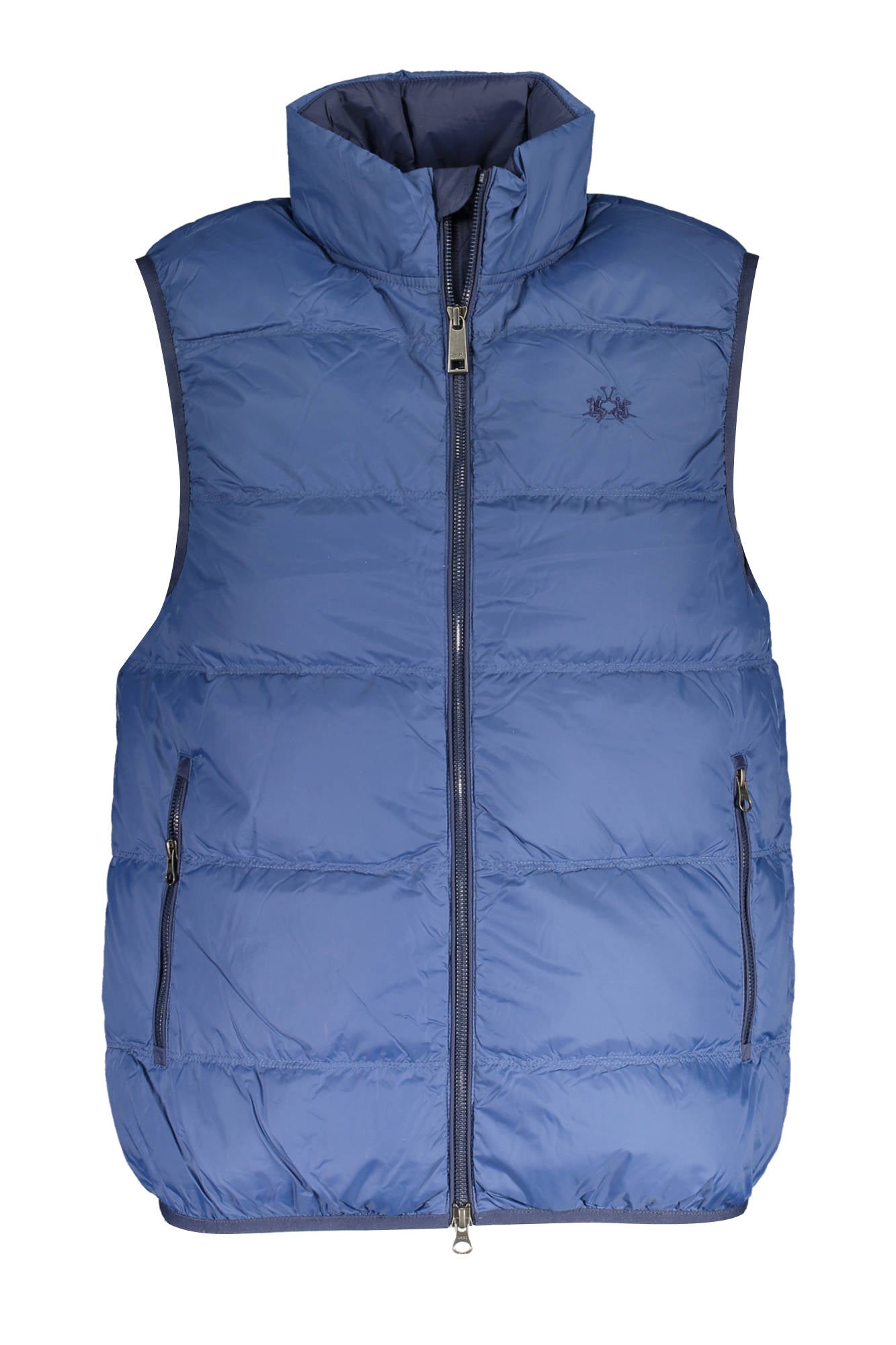 LA MARTINA Sleeveless Jacket Blue - XMO010PA012