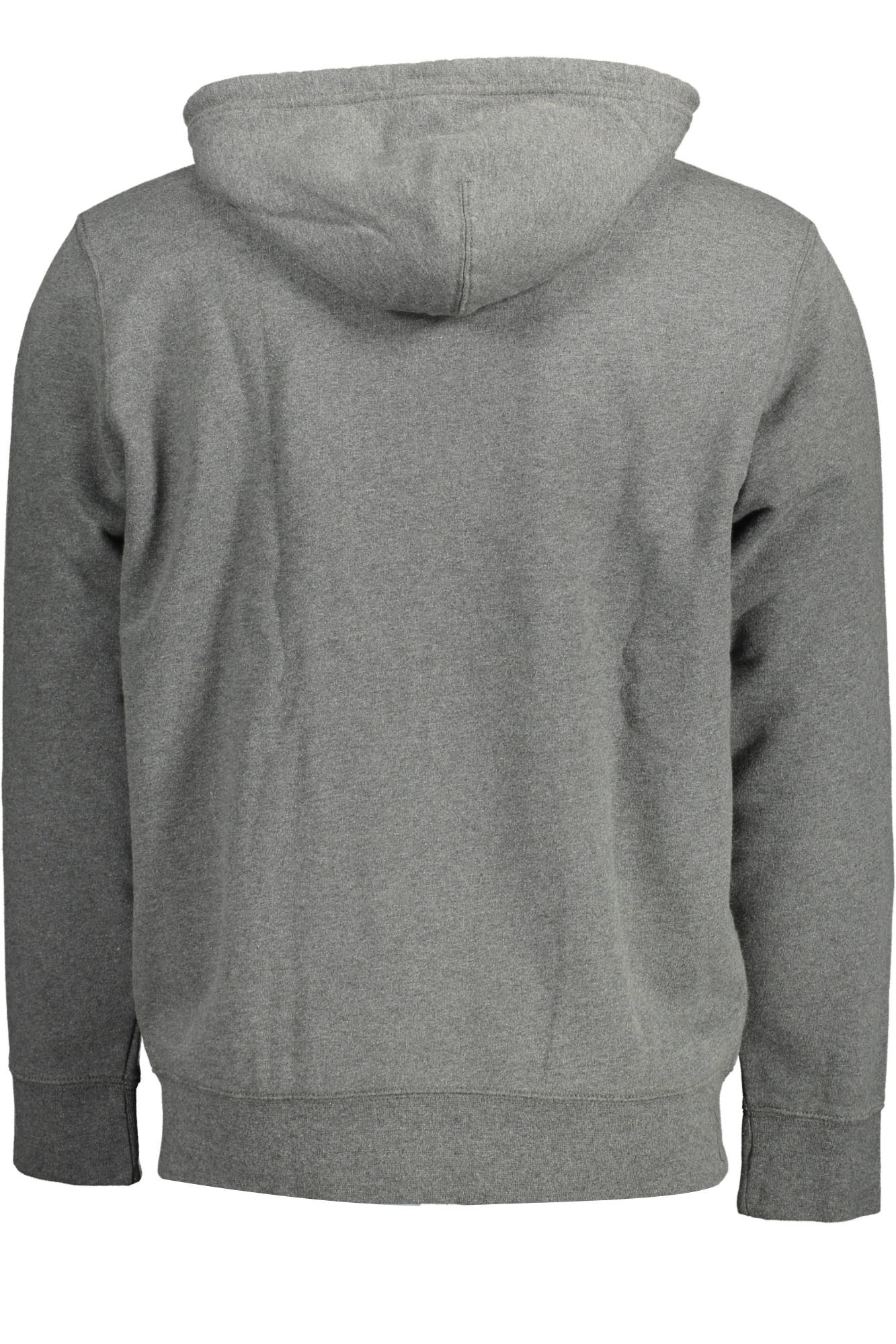 Sweatshirt with zip man gray