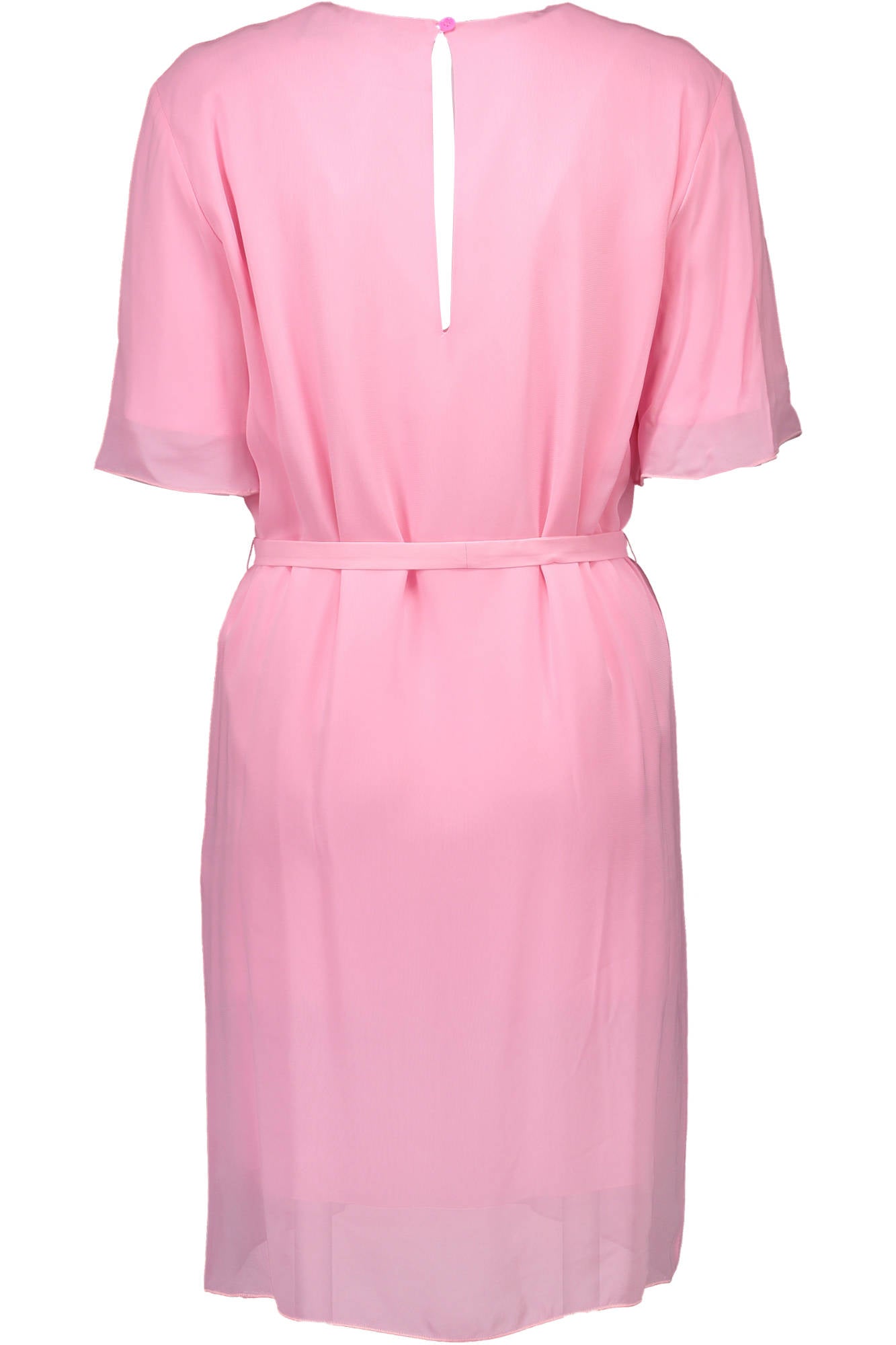 Short dress pink woman