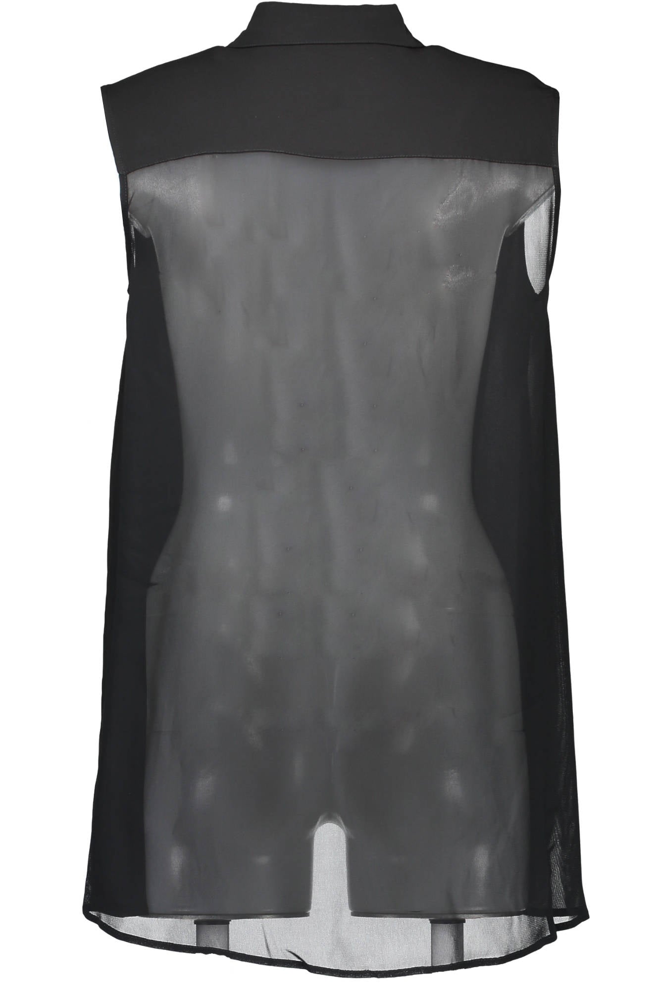 Shirt without sleeves woman black