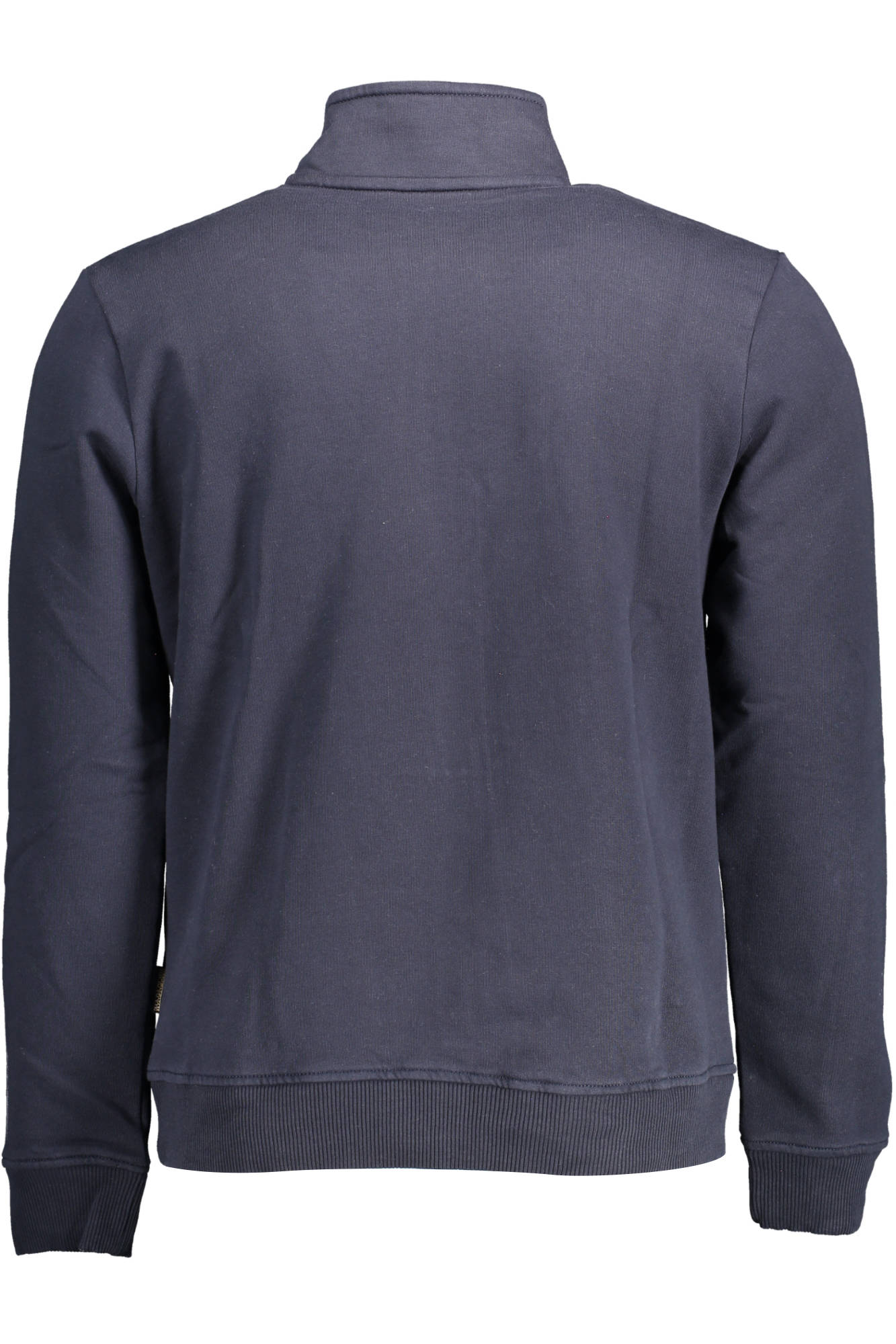 Men's blue sweatshirt with zip