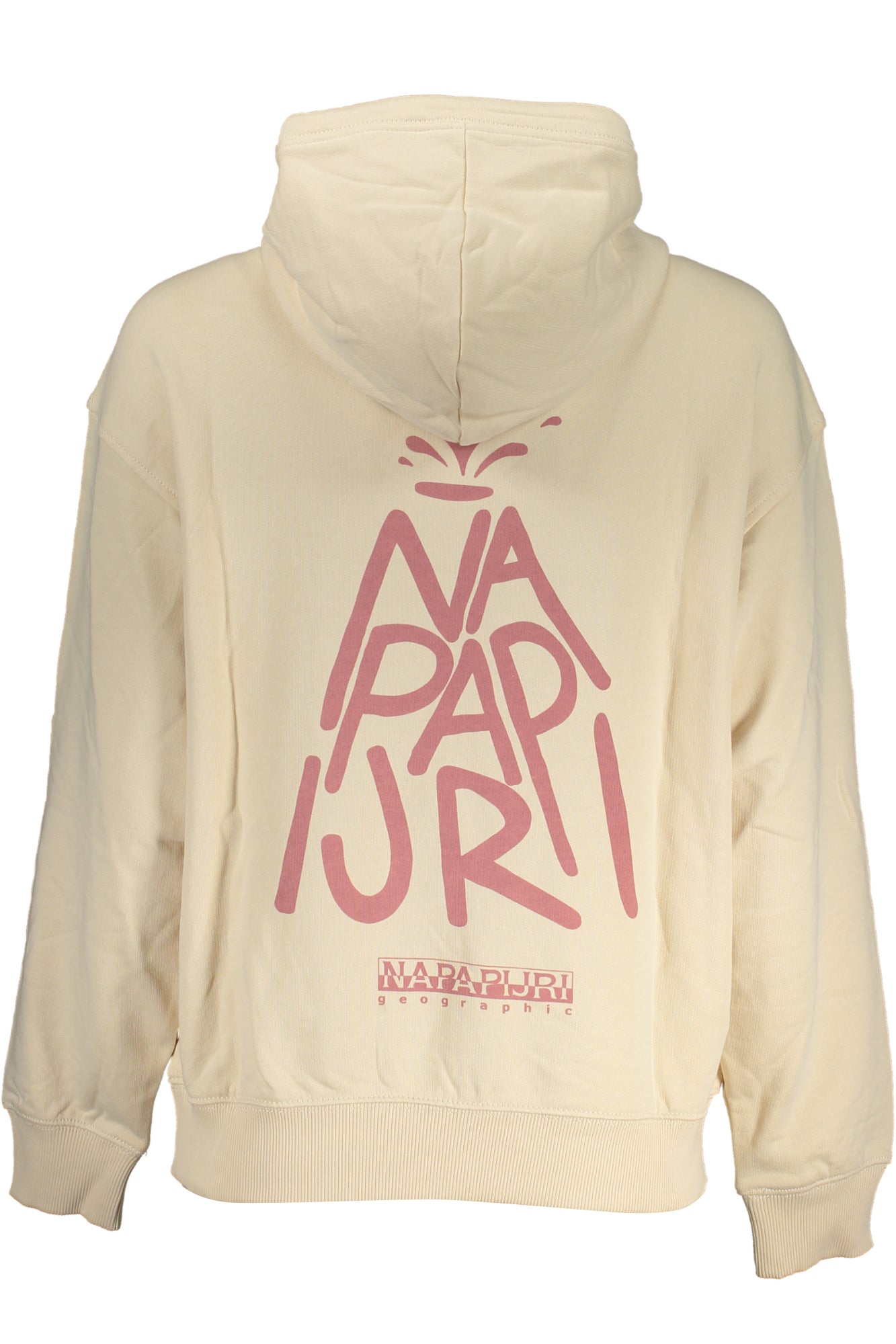 Women's zipless sweatshirt beige