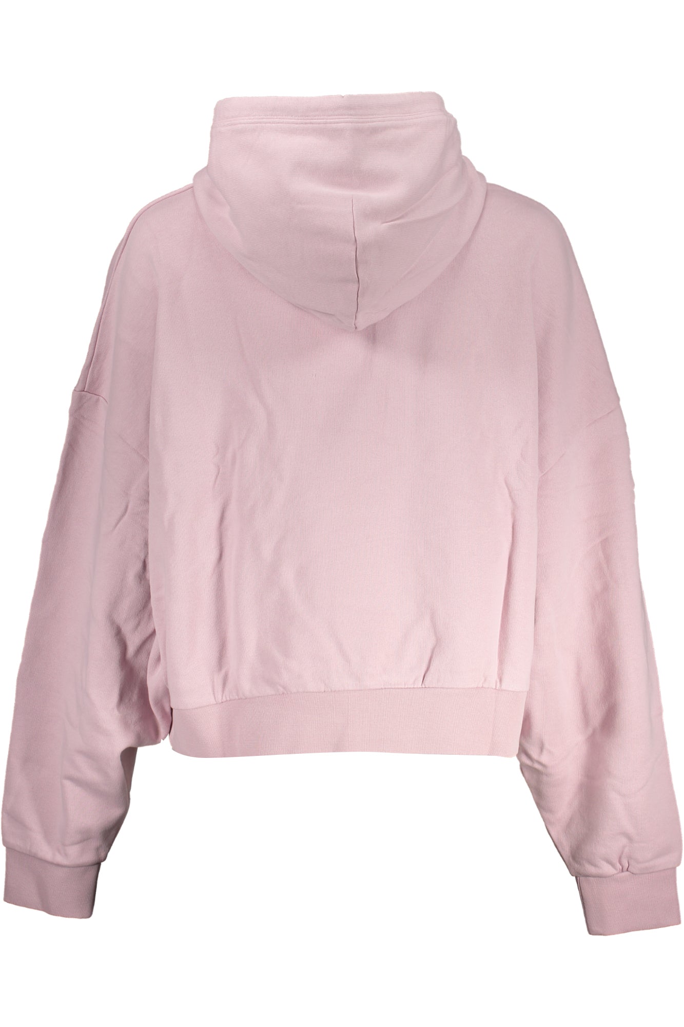 Women's pink sweatshirt without zip