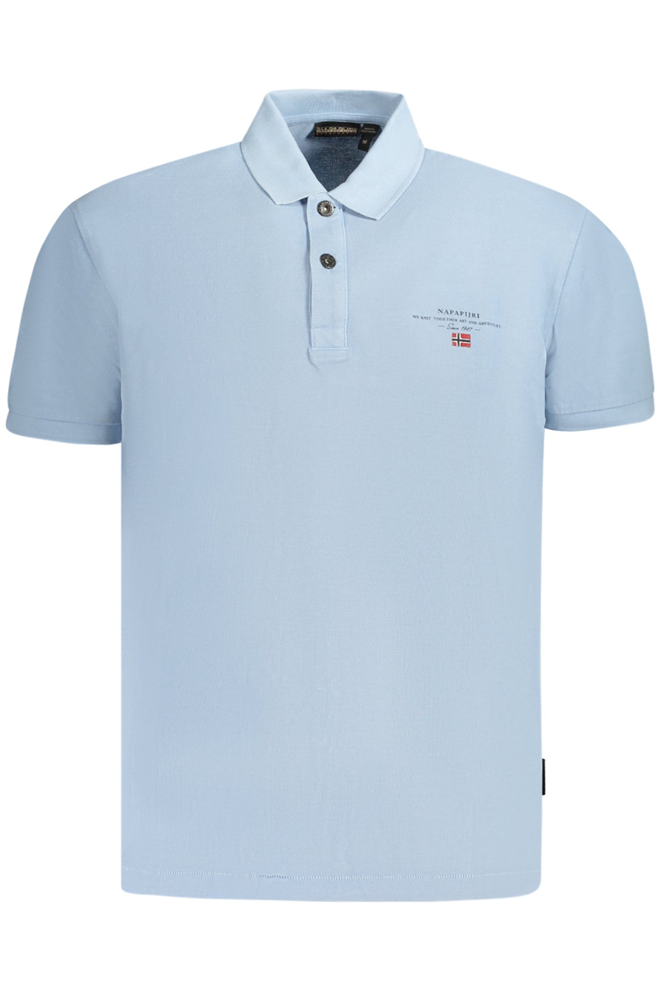NAPAPIJRI Polo Shirts Light Blue - NP0A4GDLELBASSS4
