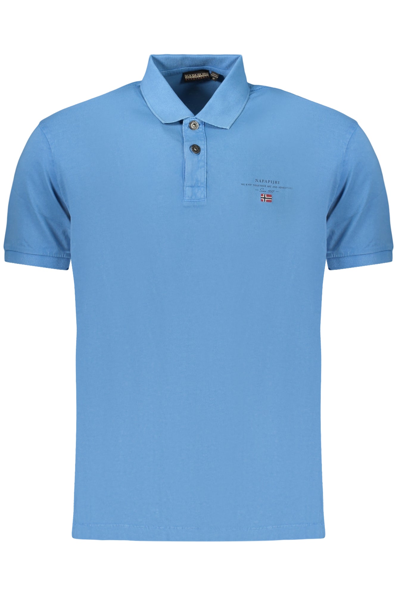 NAPAPIJRI Polo Shirts Light Blue - NP0A4GB4ELBASJERSEY