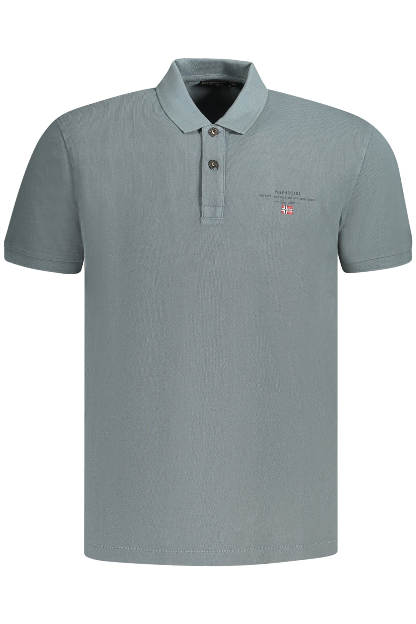 NAPAPIJRI Polo Shirts Grey - NP0A4GDLELBASSS4
