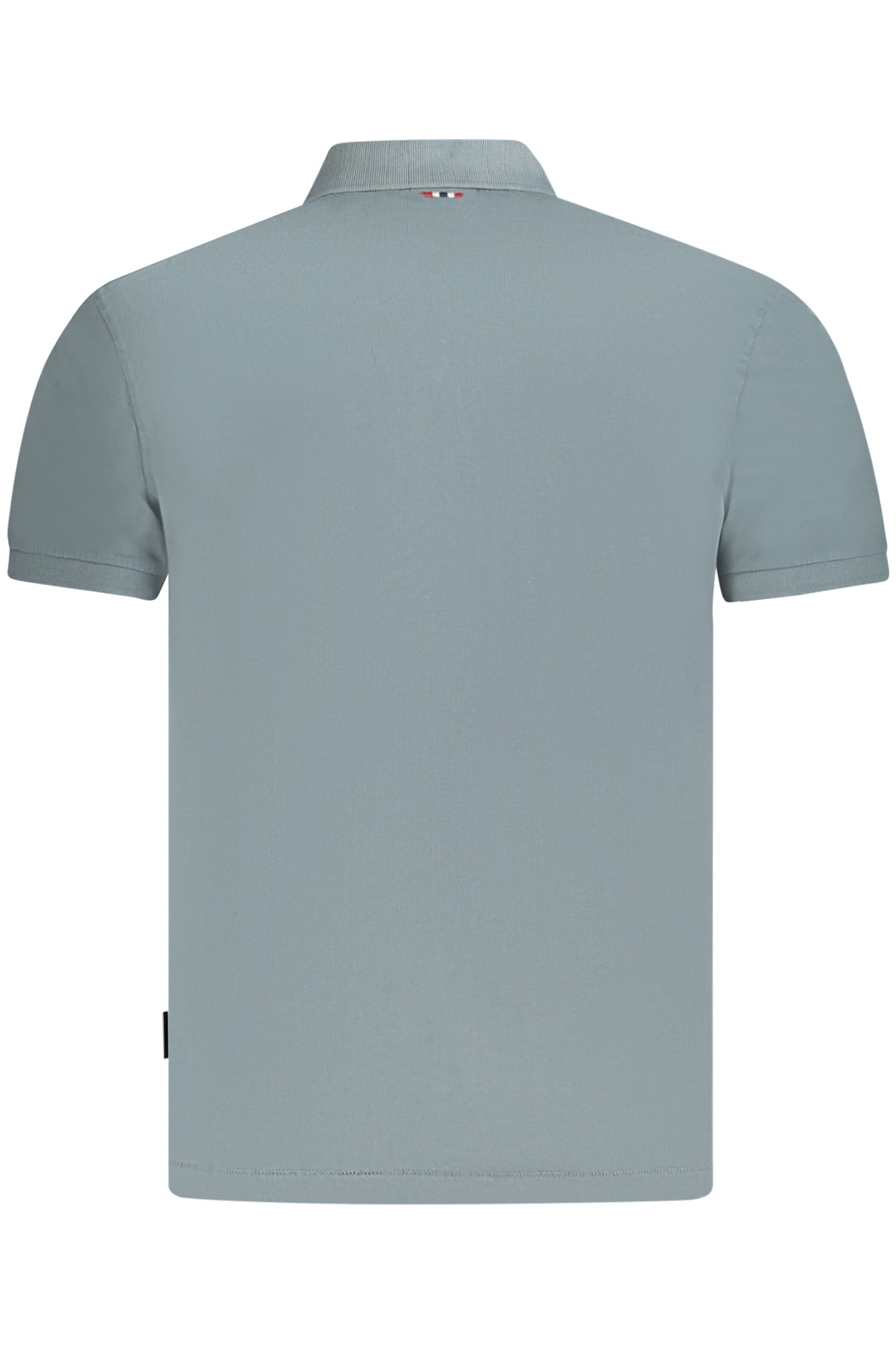 Polo short sleeves men grey