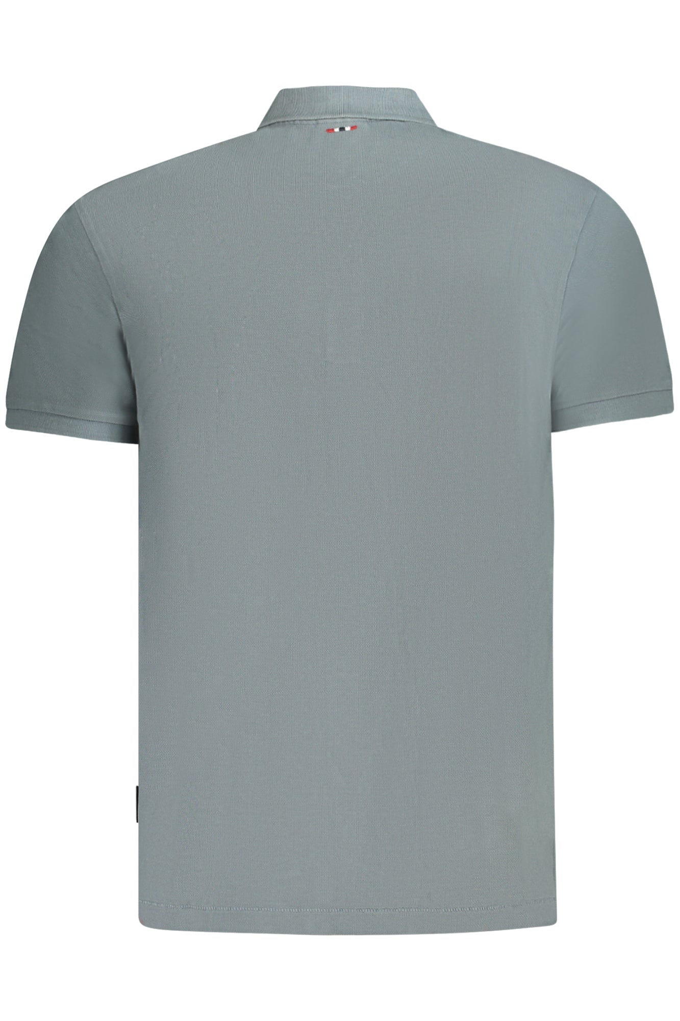 Polo short sleeves men grey